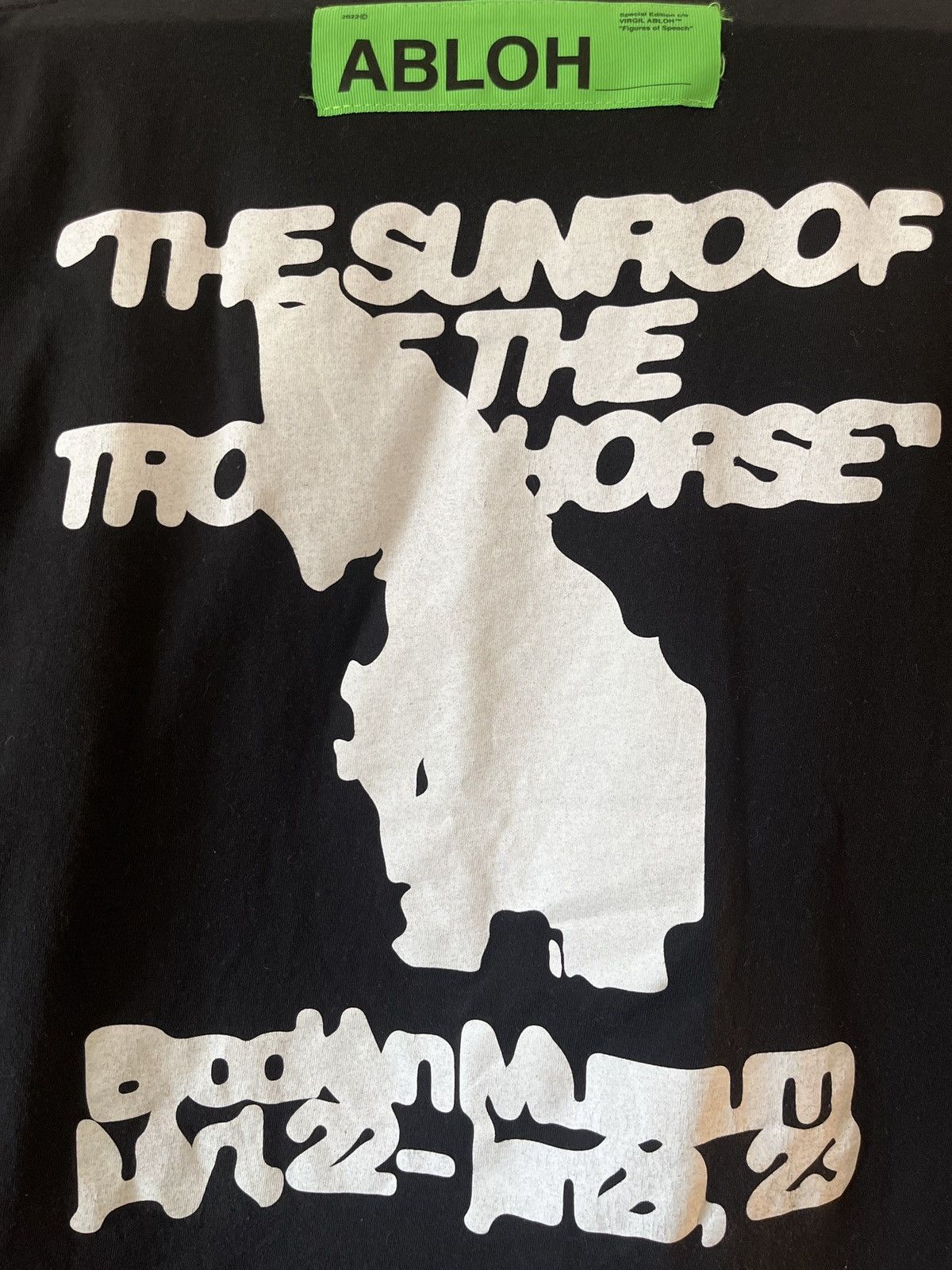 Off-White × Virgil Abloh Virgil Abloh x Brooklyn Museum Pop Up Collab “Trojan Horse” Size US L / EU 52-54 / 3 - 1 Thumbnail