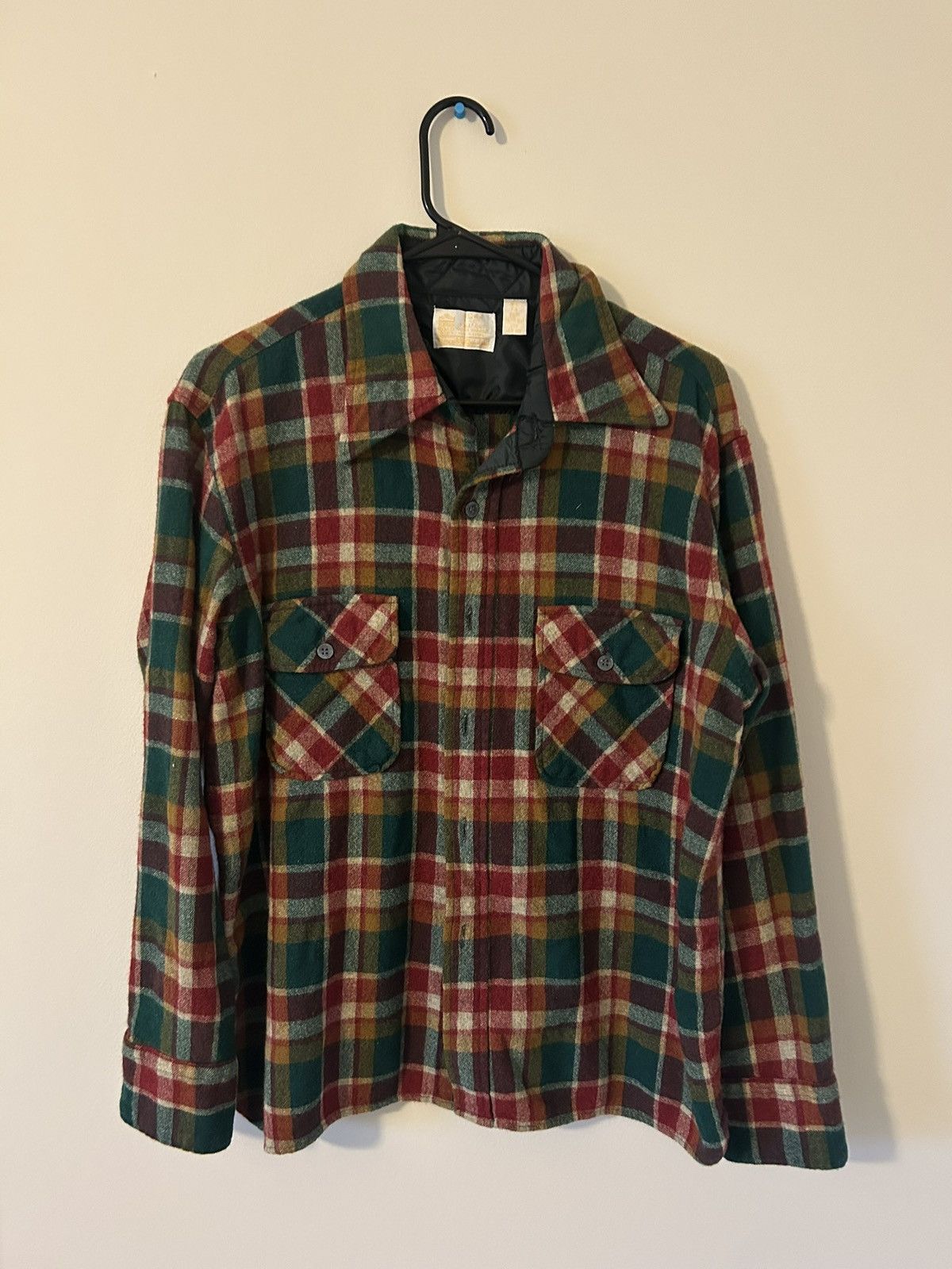 Sears Sears Kings Road Vintage Wool Plaid Flannel Lined Large Size US L / EU 52-54 / 3 - 1 Thumbnail
