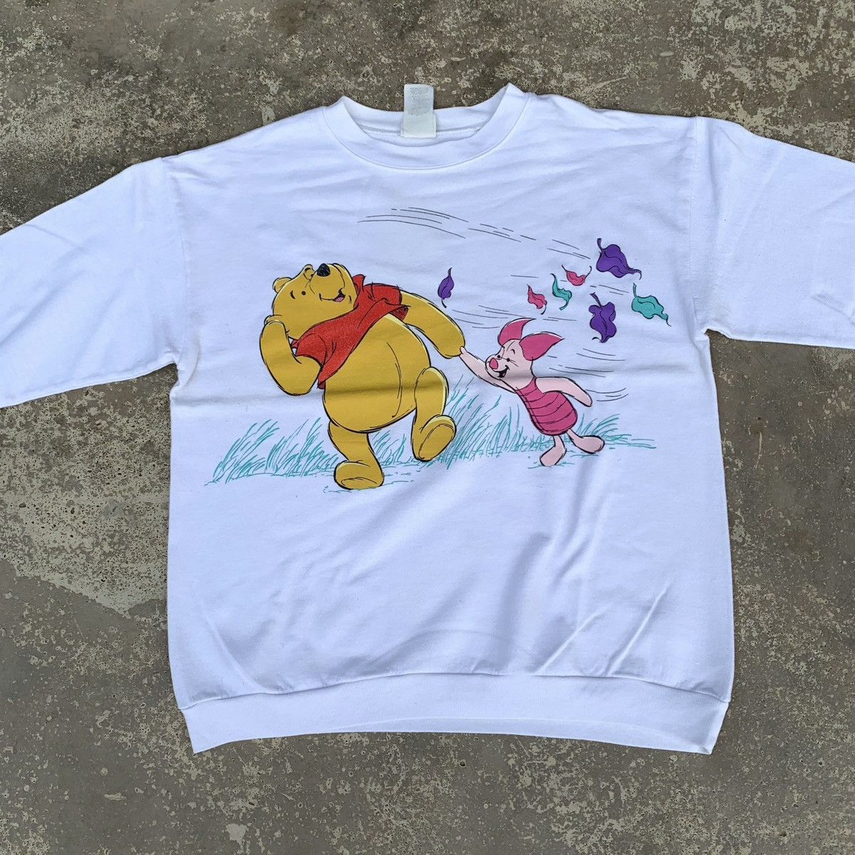 Disney Vintage 90s Pooh Disney Crewneck Big Logo Size US S / EU 44-46 / 1 - 4 Thumbnail