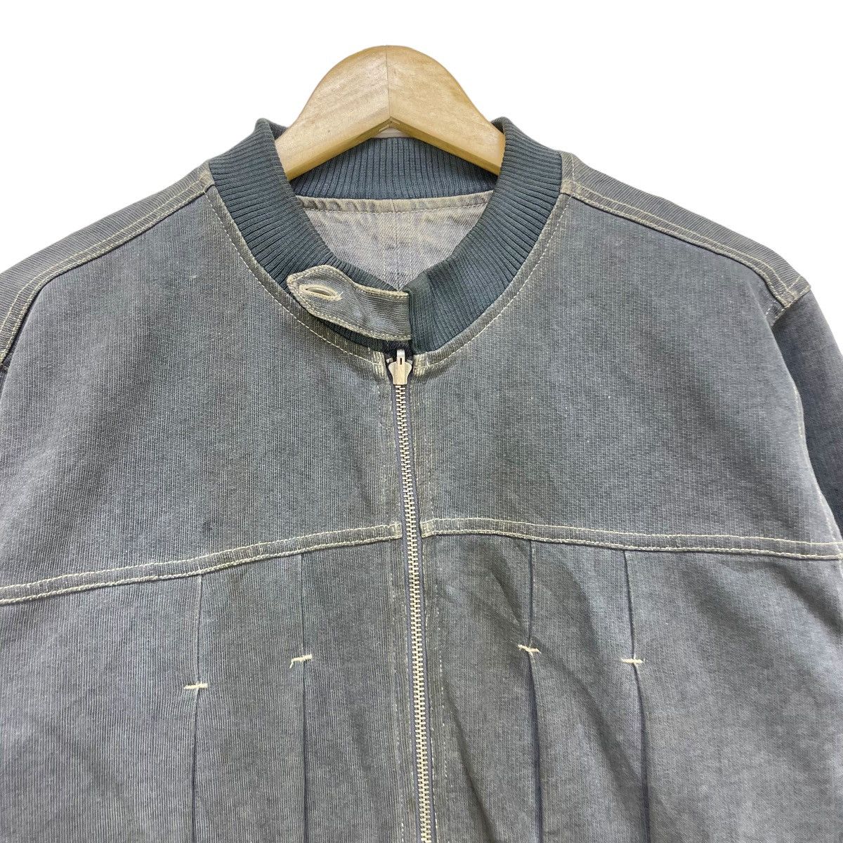45rpm × Japanese Brand 💥Vintage Japanese Brand Nocbit Reversible Pleated Jacket Size US M / EU 48-50 / 2 - 8 Thumbnail