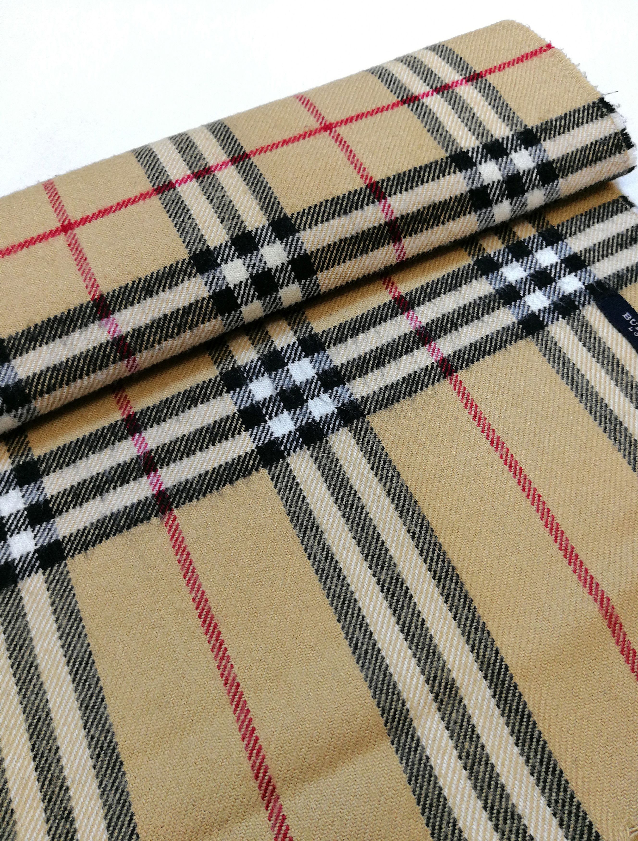 Burberry × Vintage Vintage Burberry London Nova Check Scarf 162 cm x 33 cm Size ONE SIZE - 3 Thumbnail