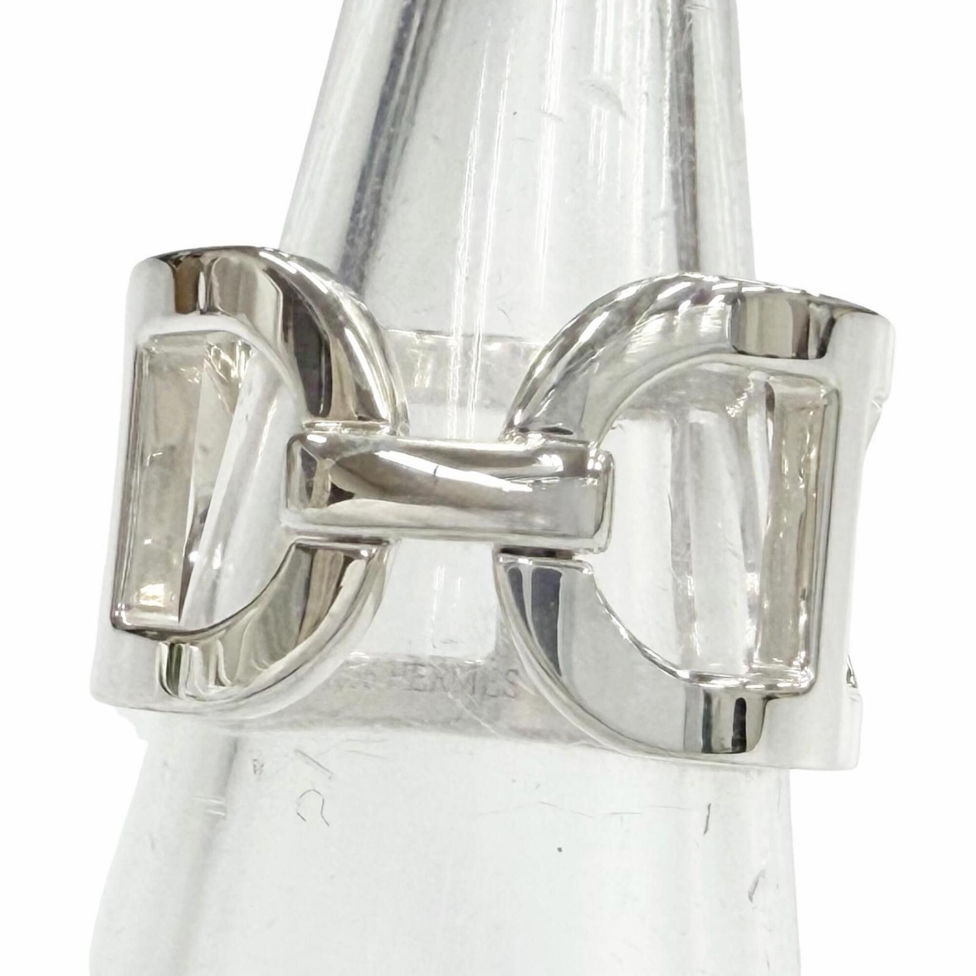 Hermes HERMES Ever Chaine d'Ancre Ring, 2018 model, AG925 sterling silver, size 48, with box, made in Italy, weight 5.5g, women's, highly recommended! Size ONE SIZE - 1 Thumbnail