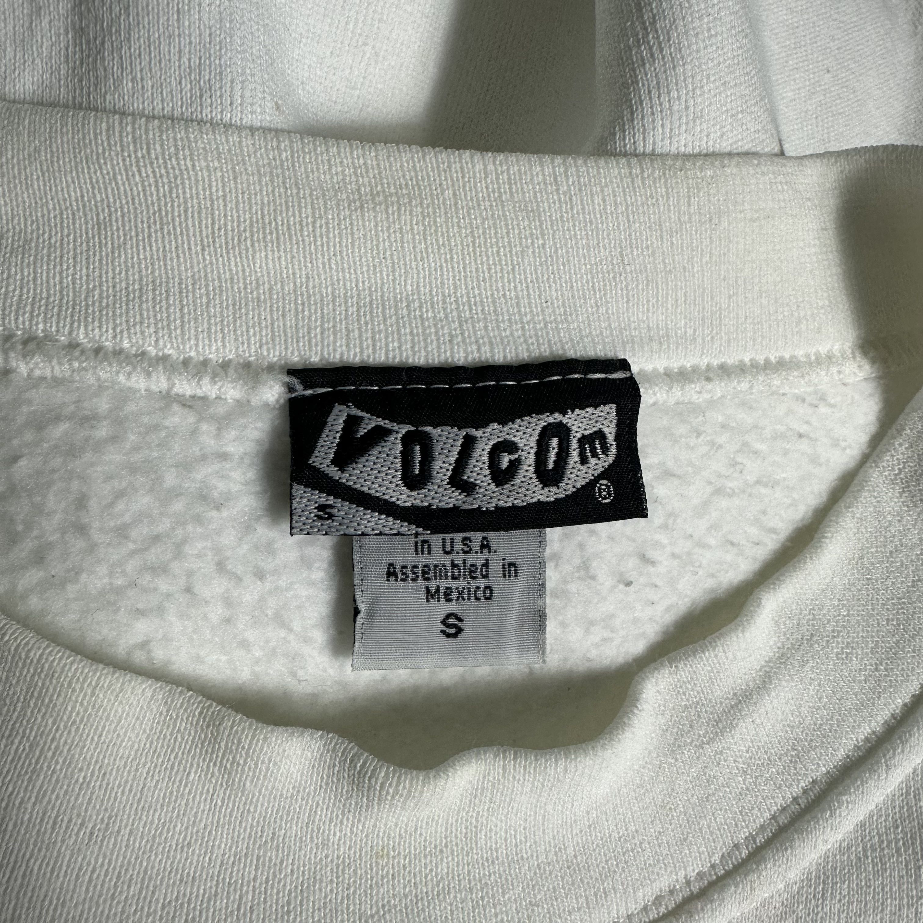 Volcom 🔥RARE🔥Vintage 90s Volcom Crisp Stone Skateboard Sweatshirt Size US S / EU 44-46 / 1 - 5 Thumbnail