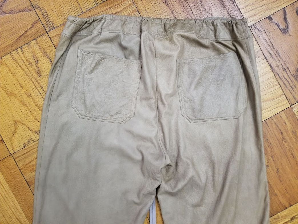 Rick Owens Rick Owens vintage cropped leather pants Sparrows f/w02 Size US 34 / EU 50 - 5 Thumbnail