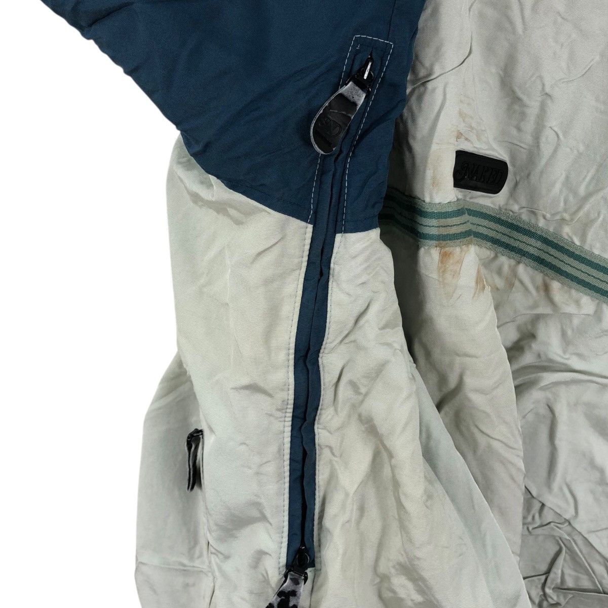Vintage Vintage NAKED SNOWBOARD WEAR Gelanots Light Dirty Jacket Size US L / EU 52-54 / 3 - 9 Thumbnail