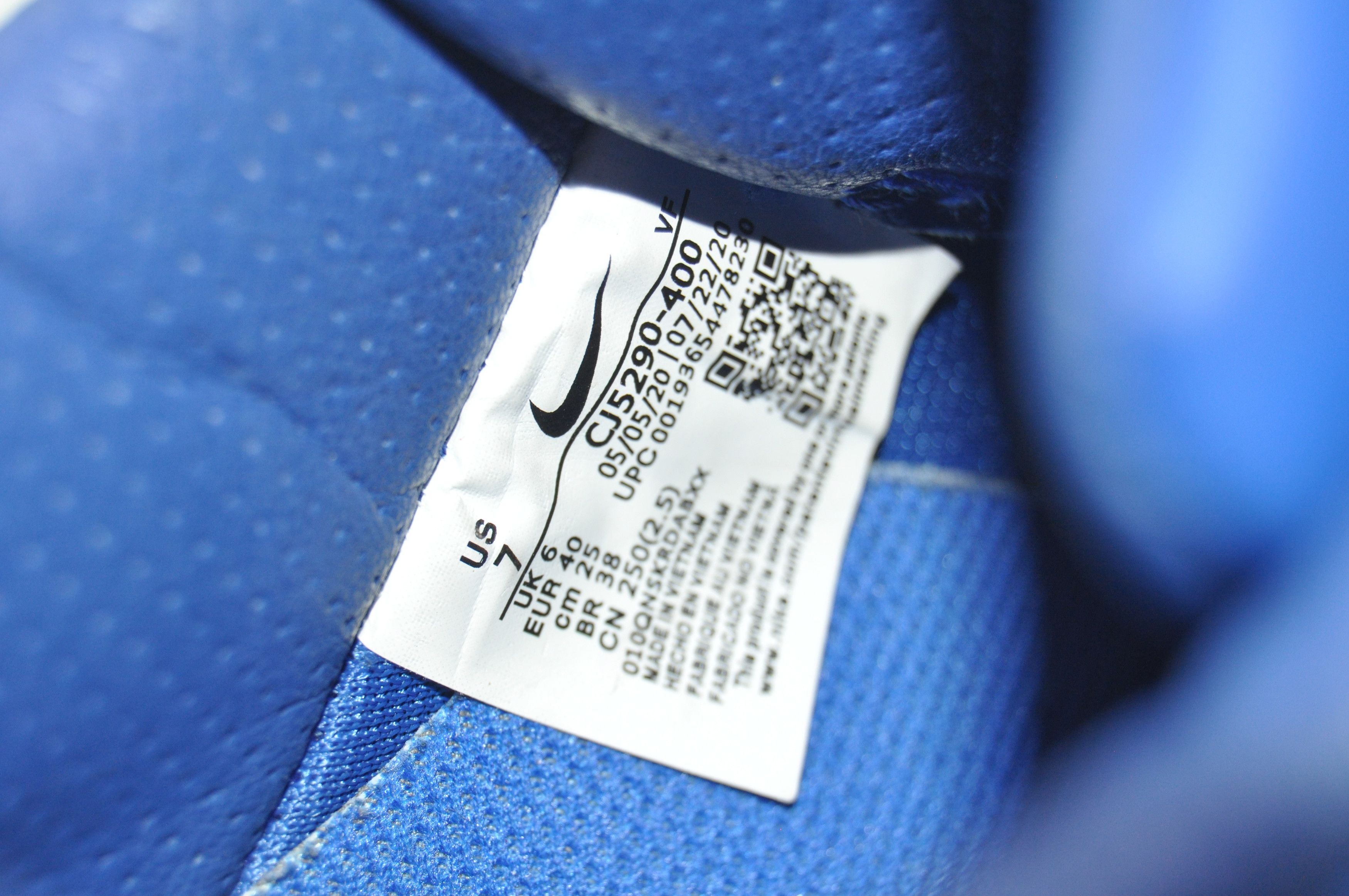 CLOT × Nike Nike - CLOT - F/W 19 - “Blue Silk” Air Force 1 Size US 7 / EU 40 - 10 Thumbnail