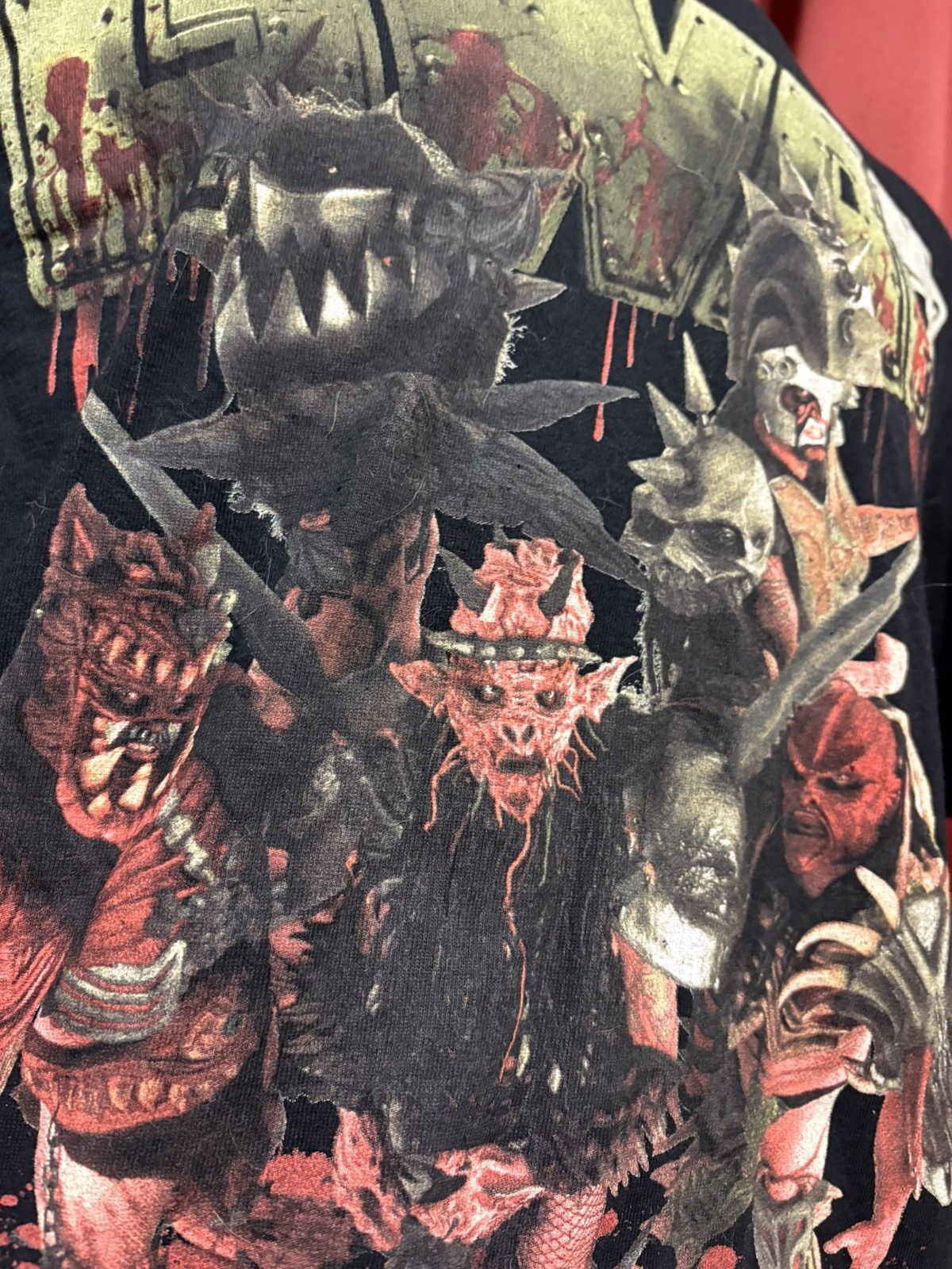 Vintage Vintage Gwar Band Tshirt Sounds of Underground Tour Grail Size US L / EU 52-54 / 3 - 3 Thumbnail