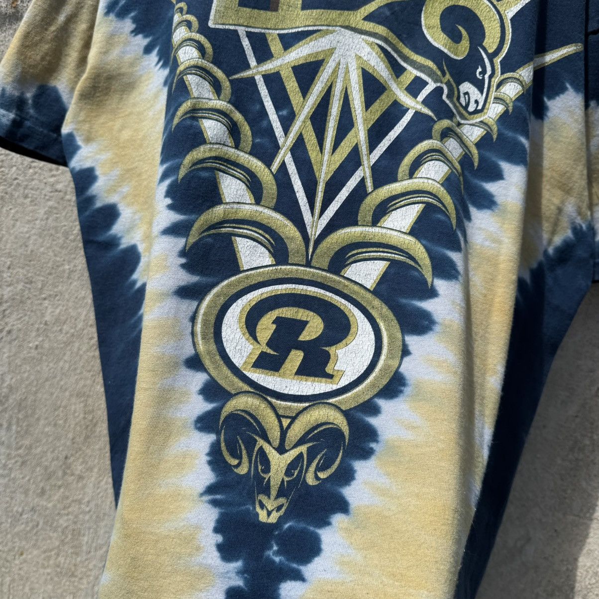 NFL Vintage St. Louis Rams AOP NFL Tshirt Tie Dye Jersey y2k Size US XL / EU 56 / 4 - 8 Thumbnail