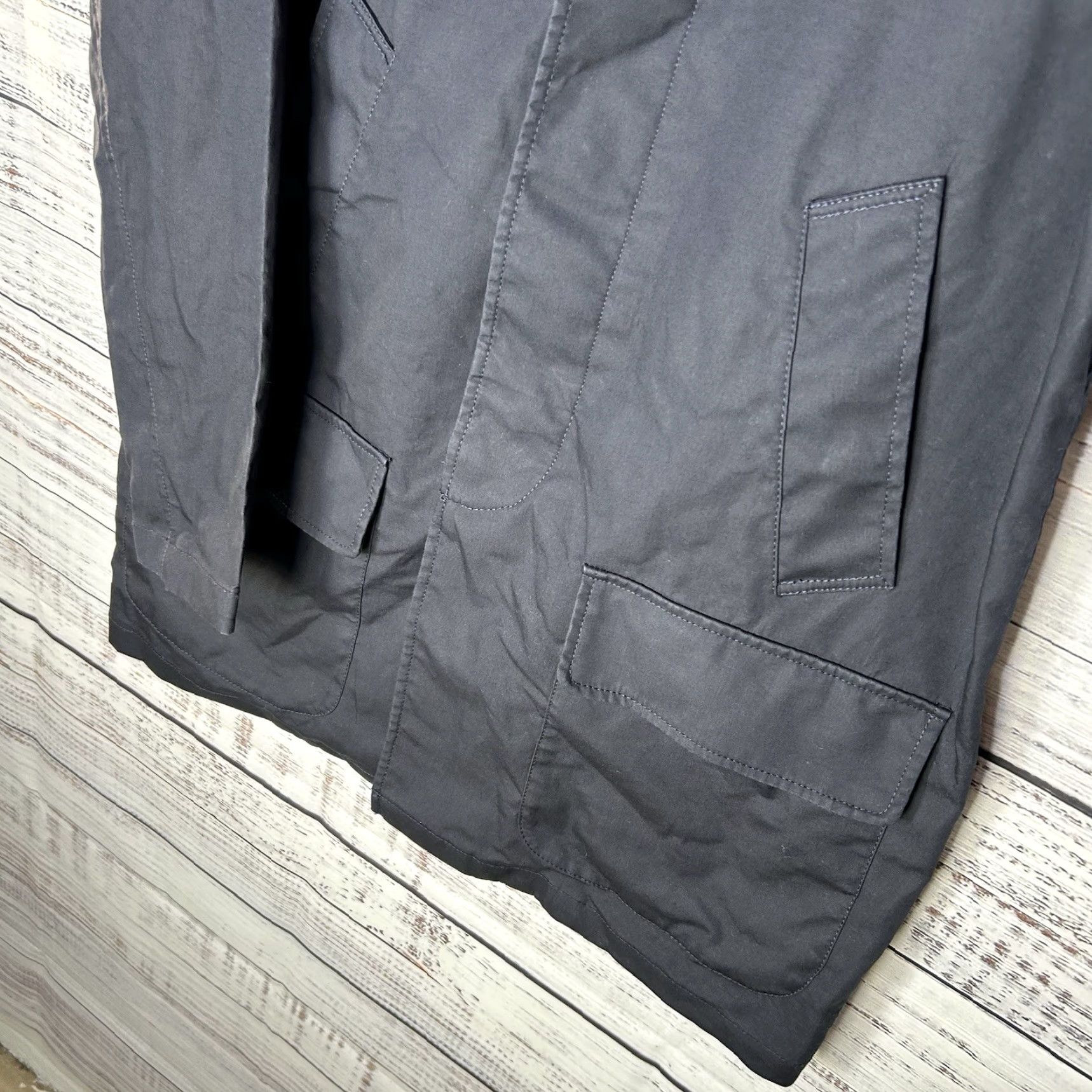 J.Crew J.CREW Jacket Trench Coat Water Repellent Navy Blue Mens S Ludlow E8564 Size US S / EU 44-46 / 1 - 5 Thumbnail