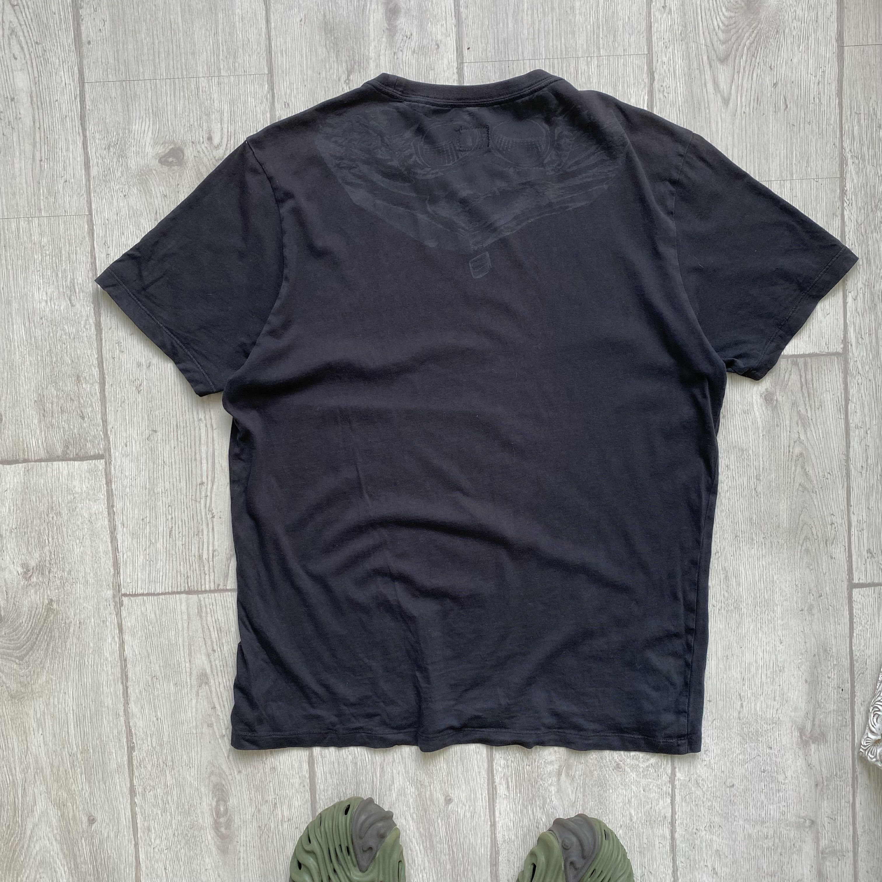 C.P. Company Trashed CP Company Tee Vintage hooded logo google jacket Size US M / EU 48-50 / 2 - 8 Thumbnail