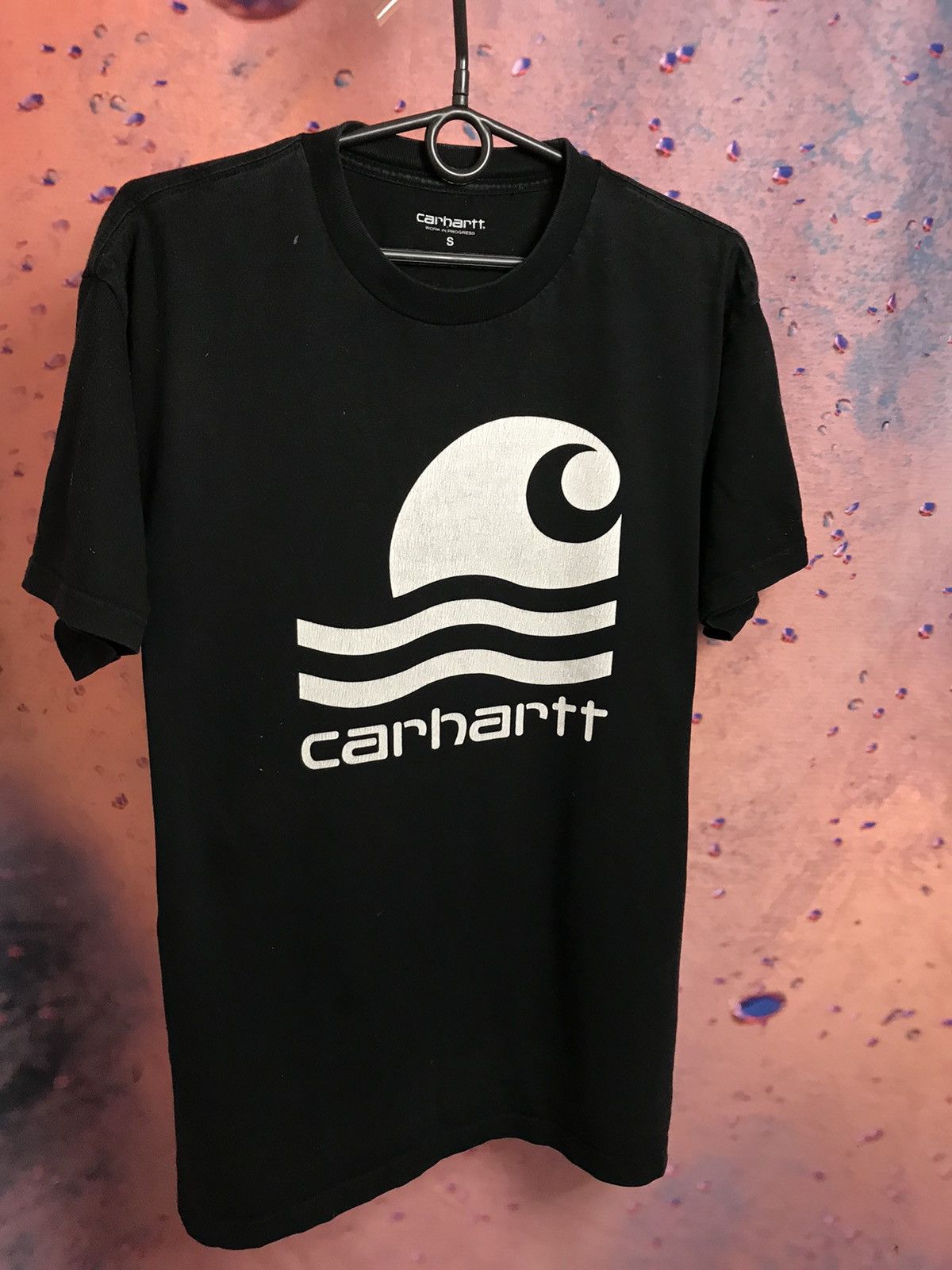 Carhartt Carhartt wip big logo streetwear tee Size US M / EU 48-50 / 2 - 2 Thumbnail