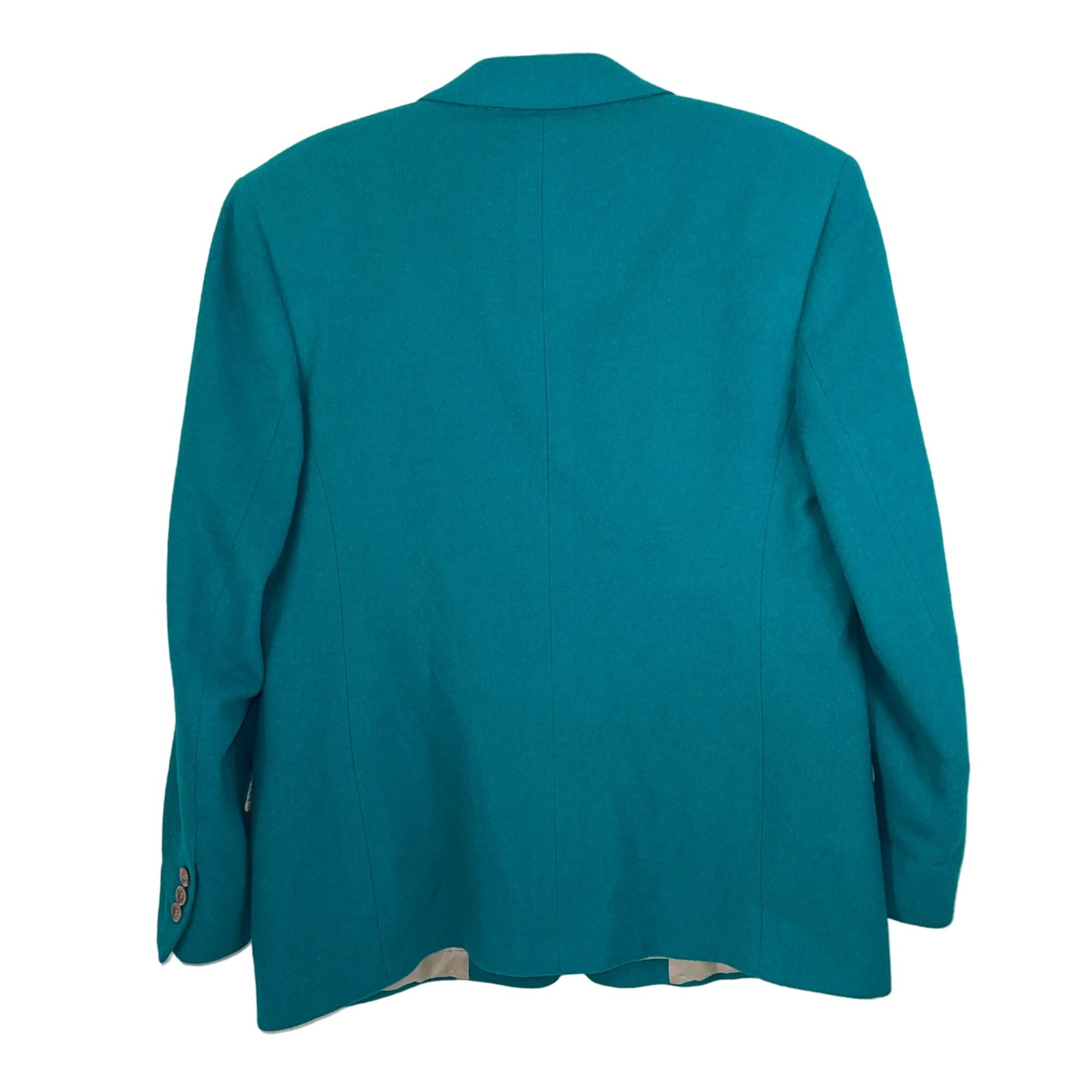 Nordstrom Nordstrom Vintage Womens Blazer Size 14 Green Size XL / US 12-14 / IT 48-50 - 2 Thumbnail