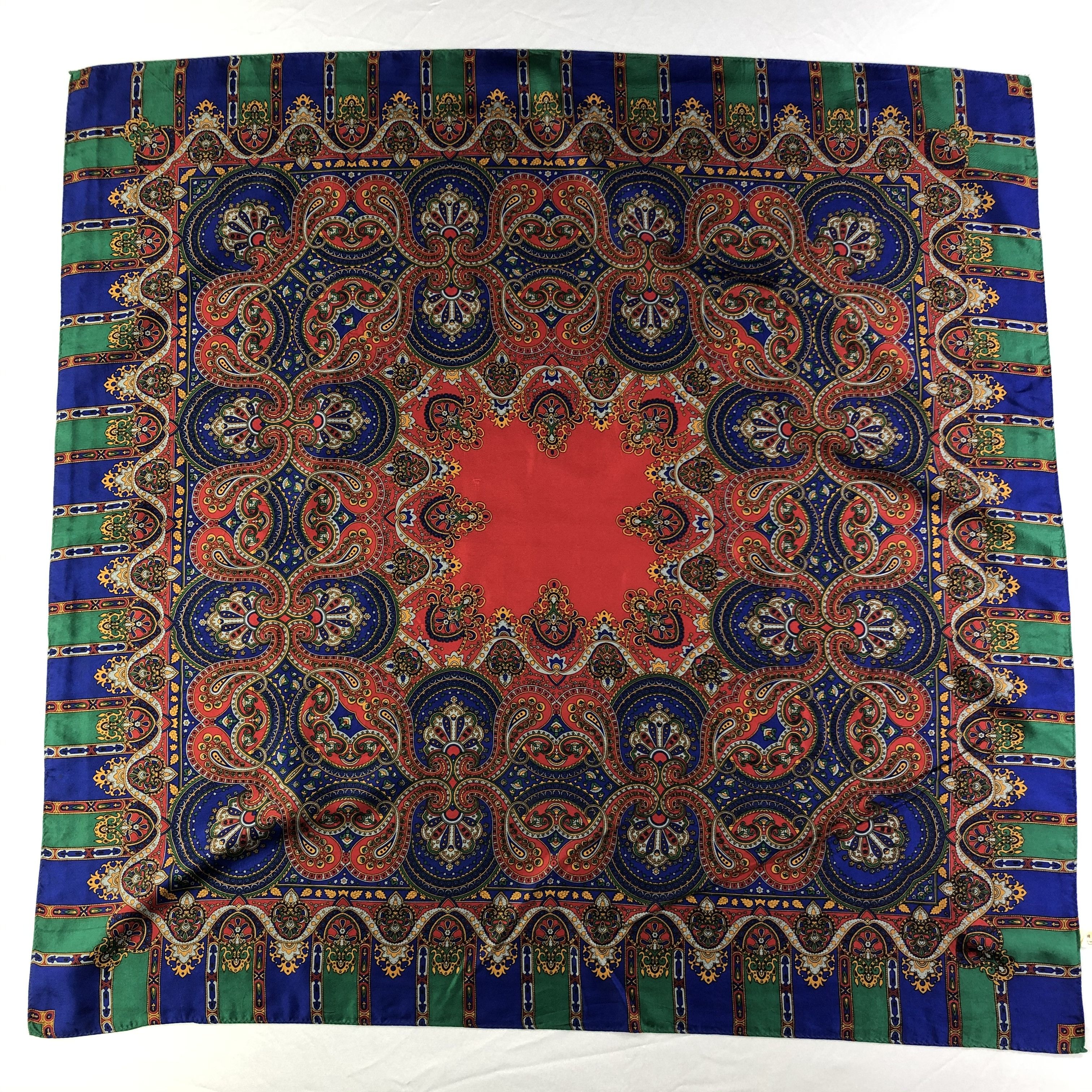 Vintage Vintage Silk Scarf Size ONE SIZE - 2 Thumbnail