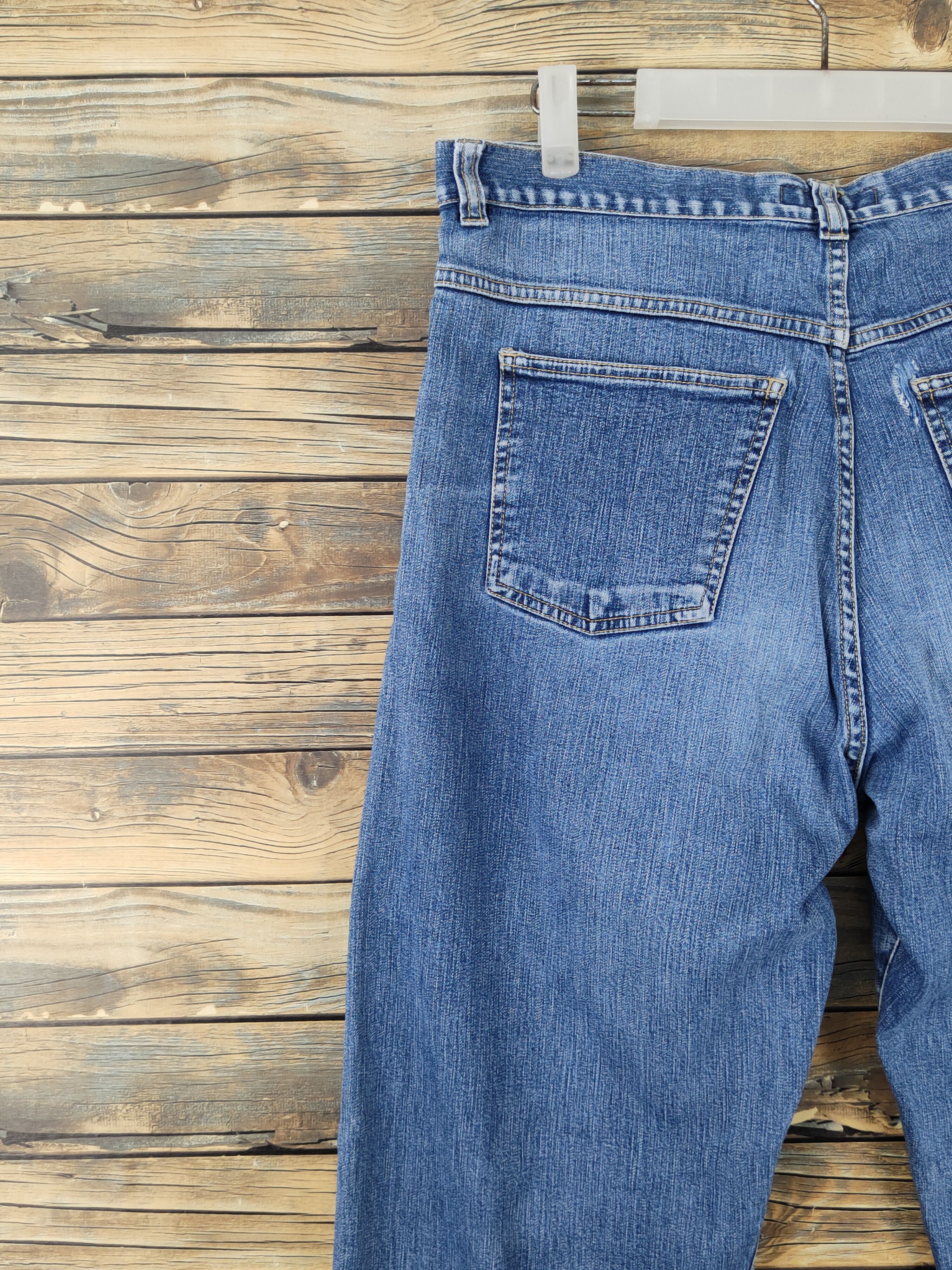 Burberry Burberry Blue Distressed Ripped denim Jeans #W1597 Size US 33 - 8 Thumbnail