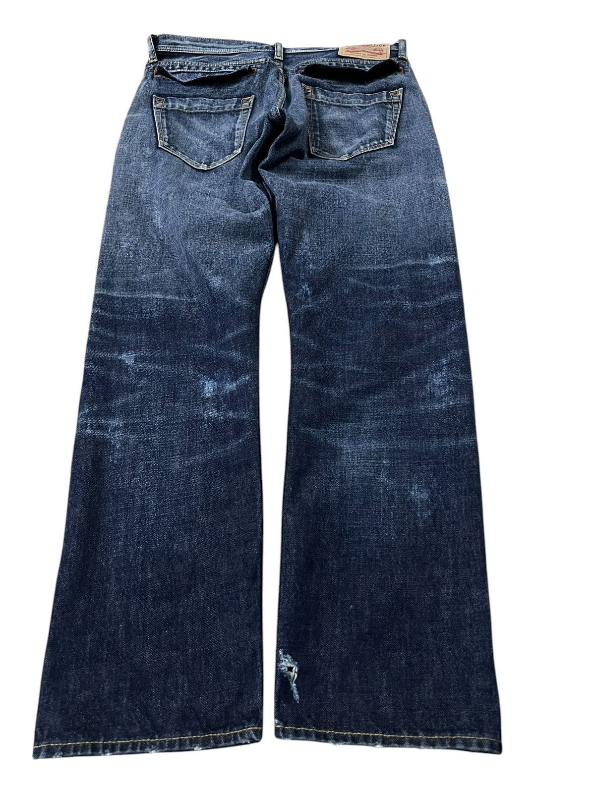 If Six Was Nine × Japanese Brand × Le Grande Bleu (L.G.B.) Ditress Jeans Rna Sweat & Co Punk Very Rare Size US 32 / EU 48 - 2 Thumbnail