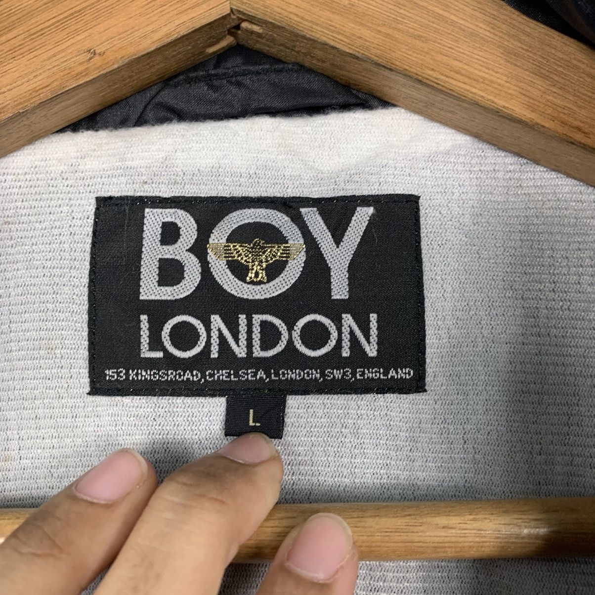 Boy London Boy London Windbreaker Nylon Jacket Size US L / EU 52-54 / 3 - 15 Thumbnail