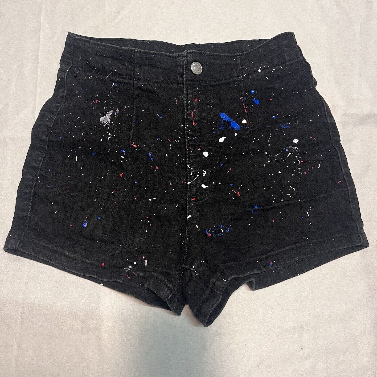 Other Wild Fable Paint Splattered Highest Rise Shorts Customized Size 27" / US 4 / IT 40 - 3 Thumbnail