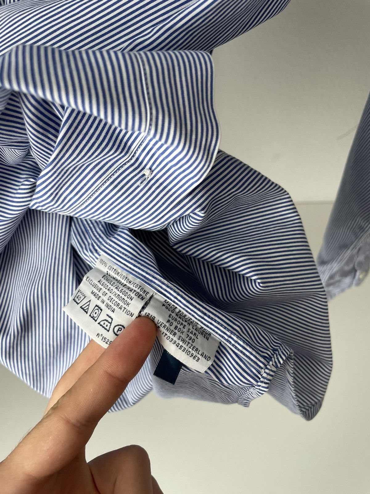 Polo Ralph Lauren × Vintage Vintage Polo Ralph Lauren Stripped Shirts Button Up Size US M / EU 48-50 / 2 - 12 Thumbnail
