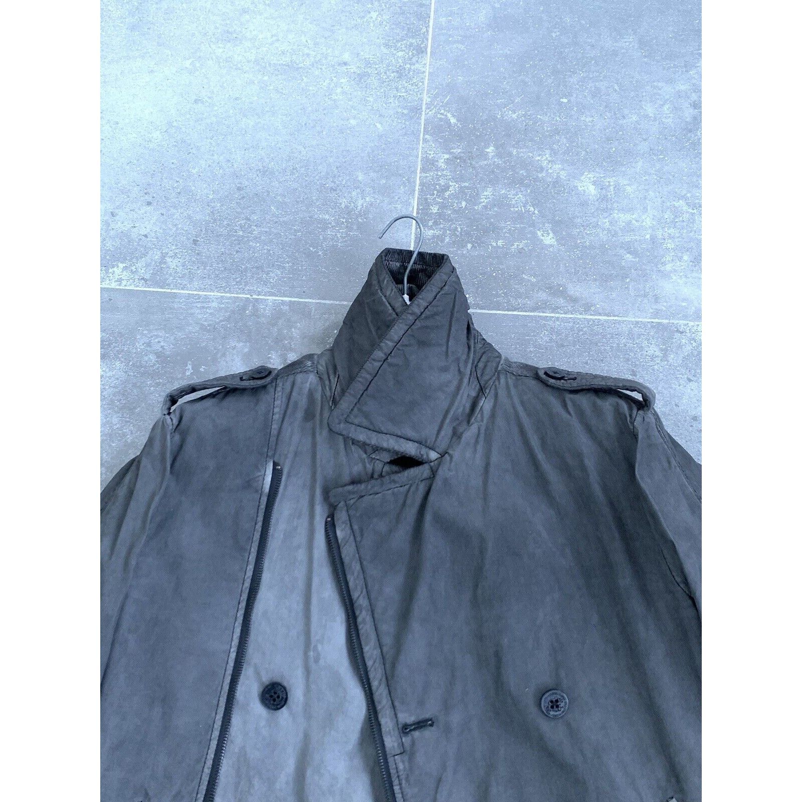 Diesel Mens DIESEL Garment DYED Pea Coat Corduroy Jacket L EU 50 52 Size US L / EU 52-54 / 3 - 21 Thumbnail