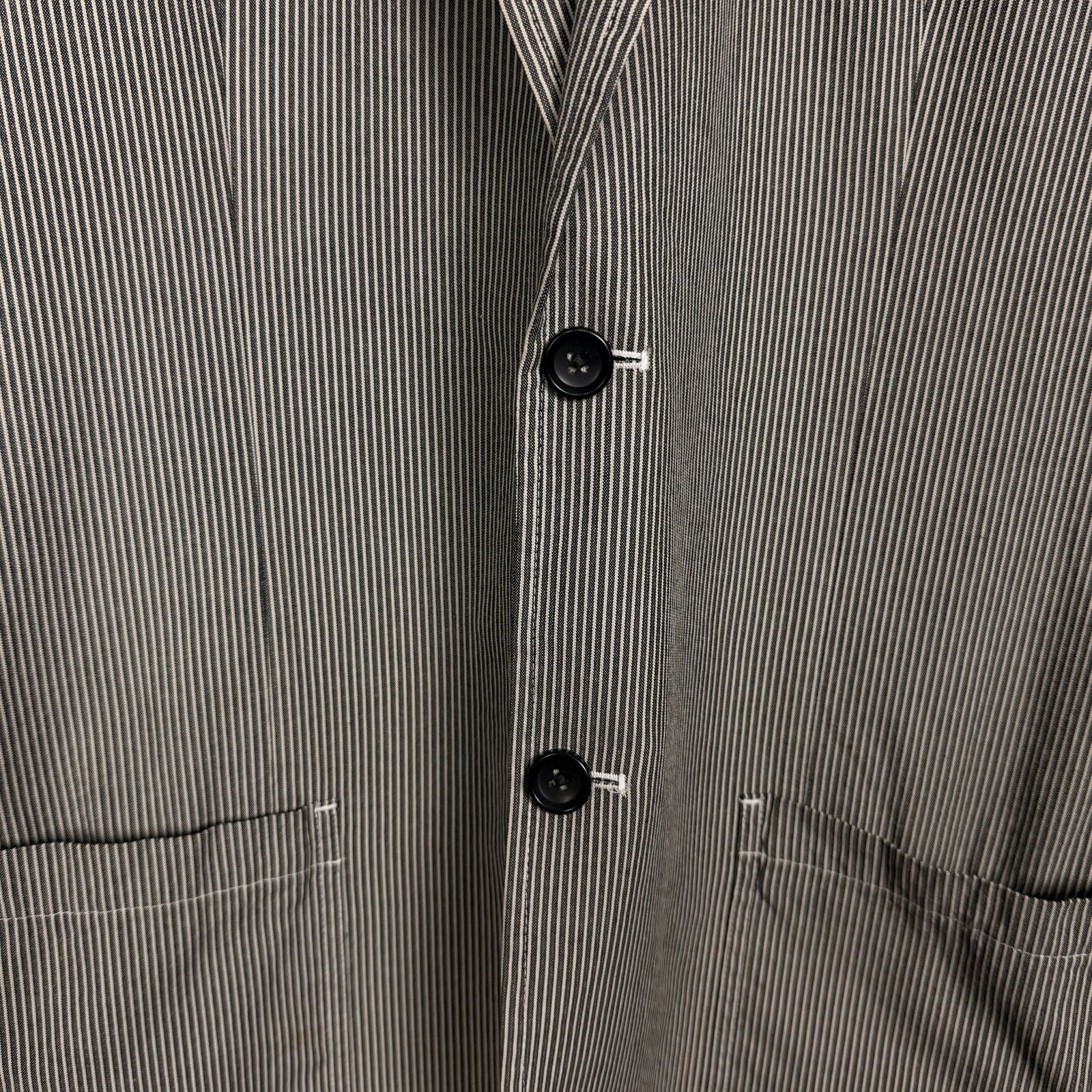 Club Room Club Room Blazer Sports Coat Sports Coat Gray White XXL Size 52R - 3 Thumbnail