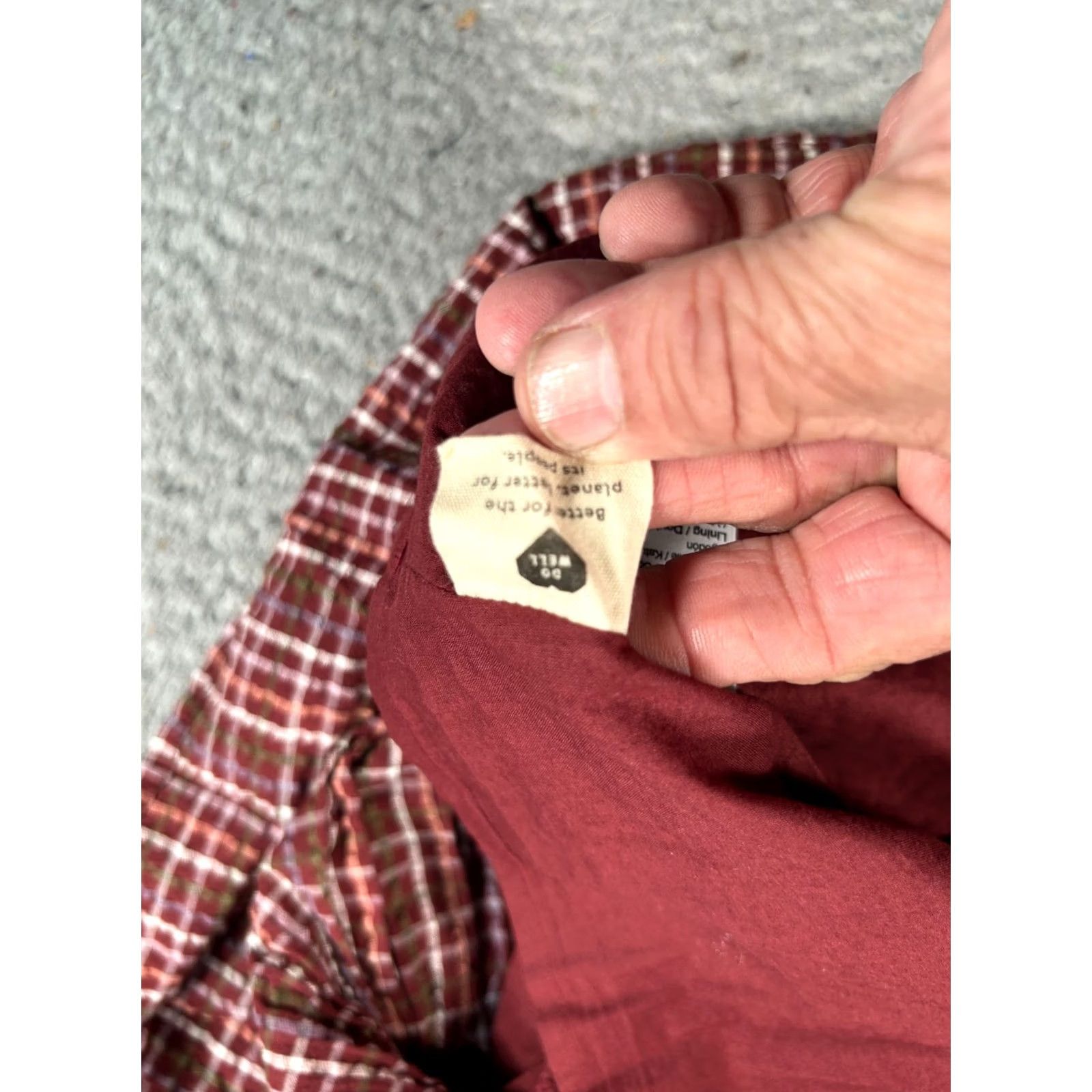 Madewell Madewell Shirt Womens XS Red Mini Plaid Seersucker Wrap Dress Ruffel Comfy Pleated NWT Size XS / US 0-2 / IT 36-38 - 7 Thumbnail