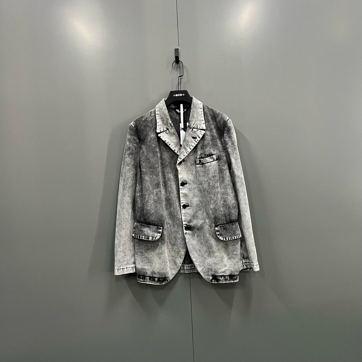 Comme des Garcons CDG Washed Distressed Suit Jacket Size US L / EU 52-54 / 3 - 1 Thumbnail