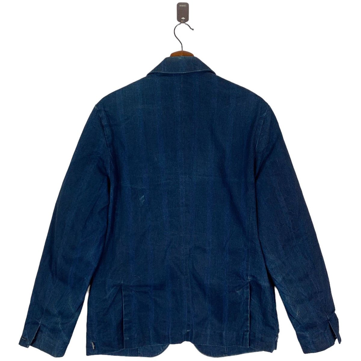 45rpm × If Six Was Nine × Japanese Brand VINTAGE DOARAT BLUE DENIM COAT 45RPM STYLE COAT Size US M / EU 48-50 / 2 - 7 Thumbnail