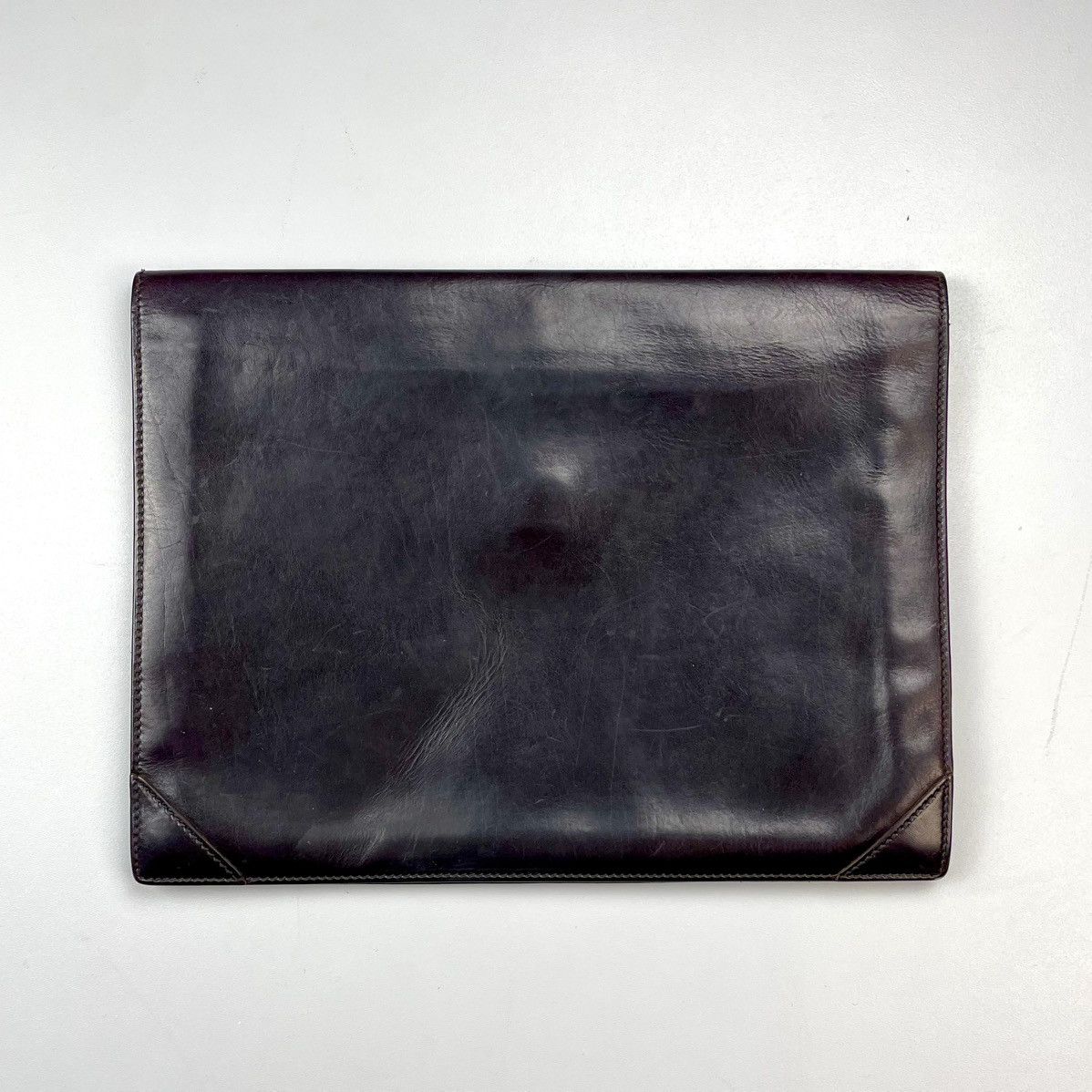 Gucci Vintage Gucci envelope Portfolio leather with gold hardware Size ONE SIZE - 4 Thumbnail