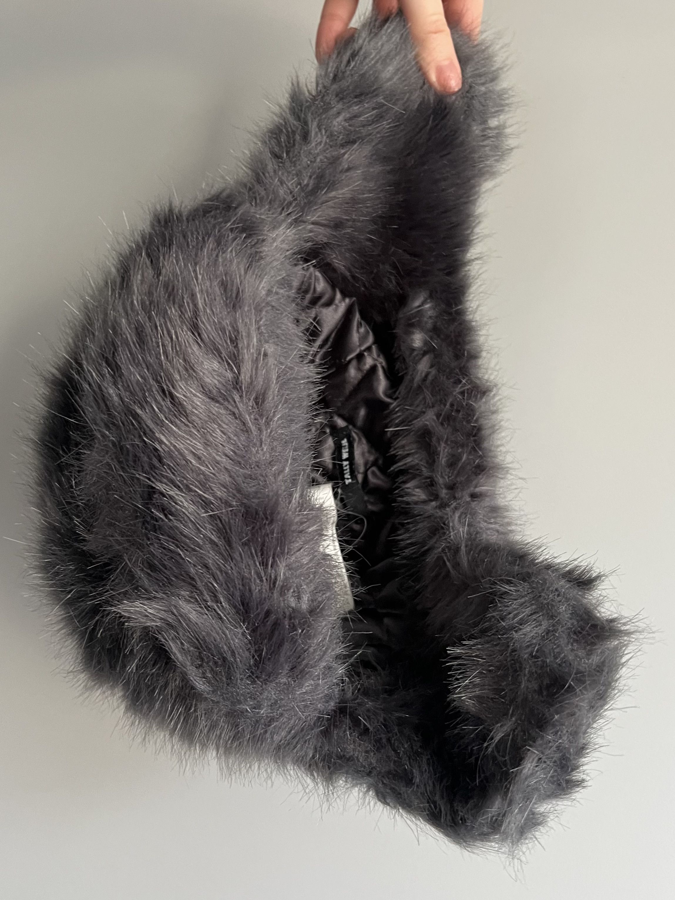 Japanese Brand Vintage y2k Fur Fuzzy Alt Mohair Cute Mohair Hat Ushanka Size ONE SIZE - 8 Thumbnail