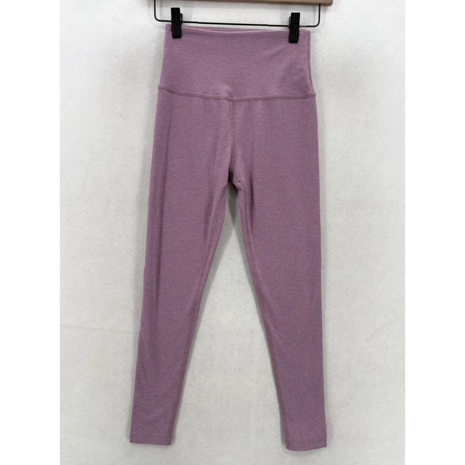 Beyond Yoga Beyond Yoga Purple Leggings Womens Small Ankle High Rise Stretch Jersey Knit Pull On Size 28" / US 6 / IT 42 - 2 Thumbnail