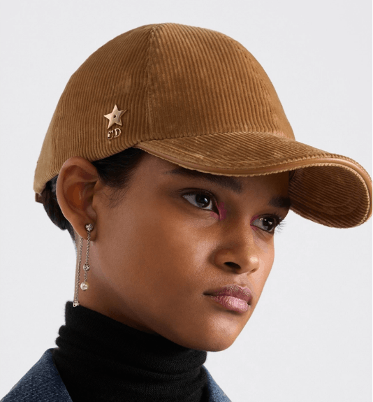 Dior o1w1db11125 45DPV9 Size: OS / D-Player Hat / Cap in Camel Size ONE SIZE - 7 Thumbnail