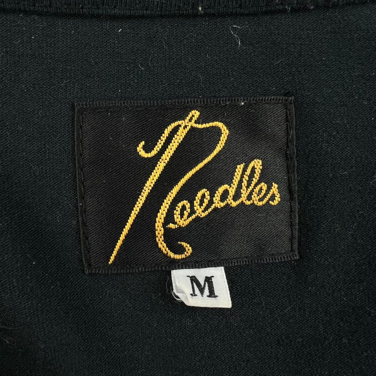 Needles Needles Black T Shirt Size US M / EU 48-50 / 2 - 3 Thumbnail