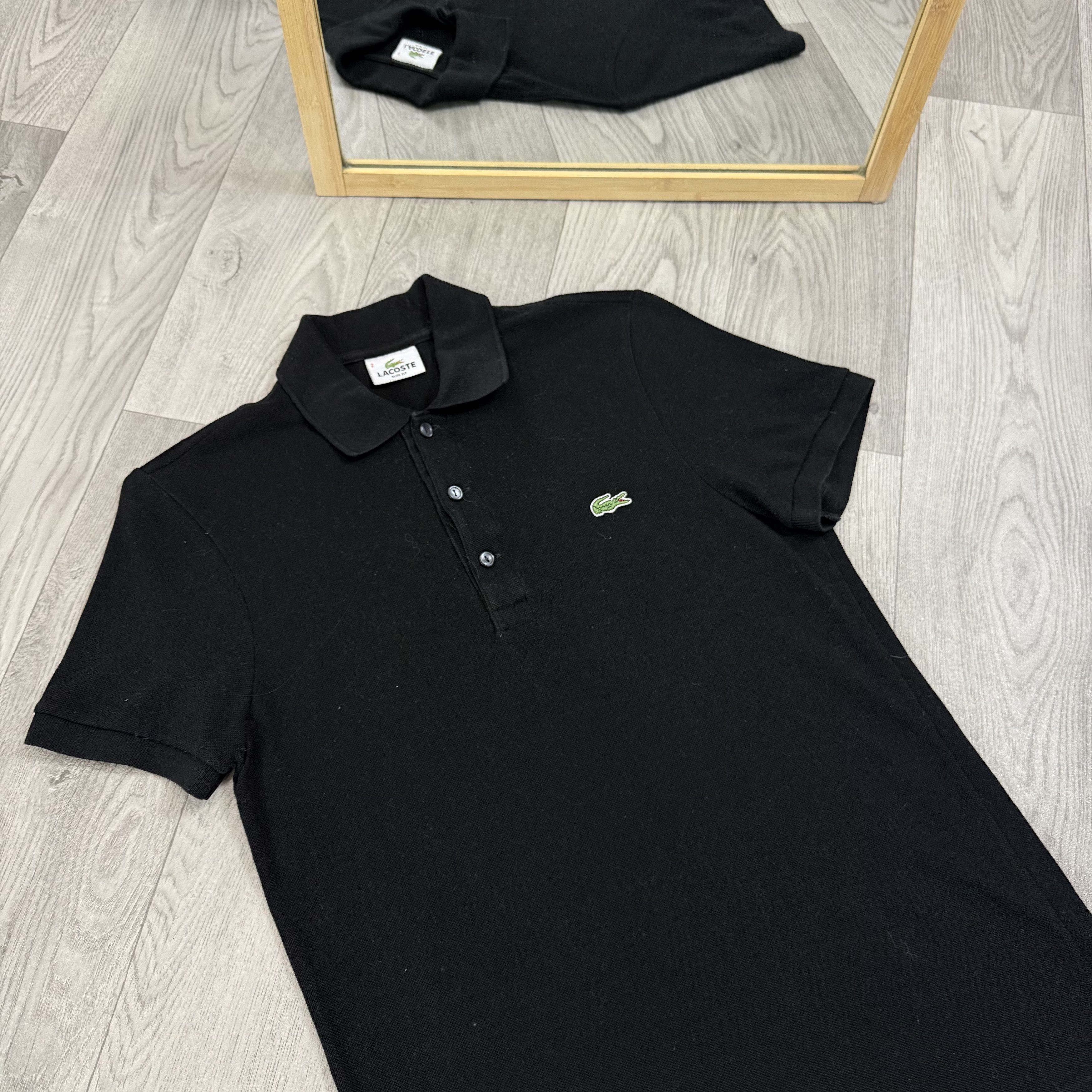 Lacoste Lacoste Black Polo Tee Shirt Size US S / EU 44-46 / 1 - 5 Thumbnail