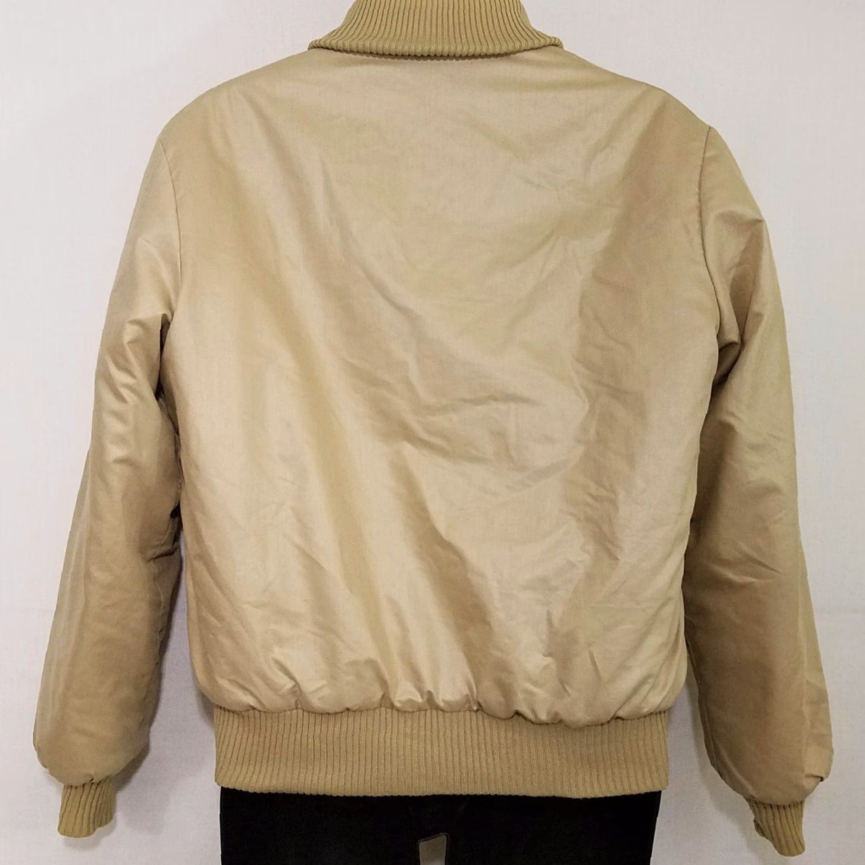 Vintage VINTAGE Vanderbilt Bomber Jacket Mens Size Small Beige 70s Quilted Lining Flight/Bomber Size US S / EU 44-46 / 1 - 3 Thumbnail
