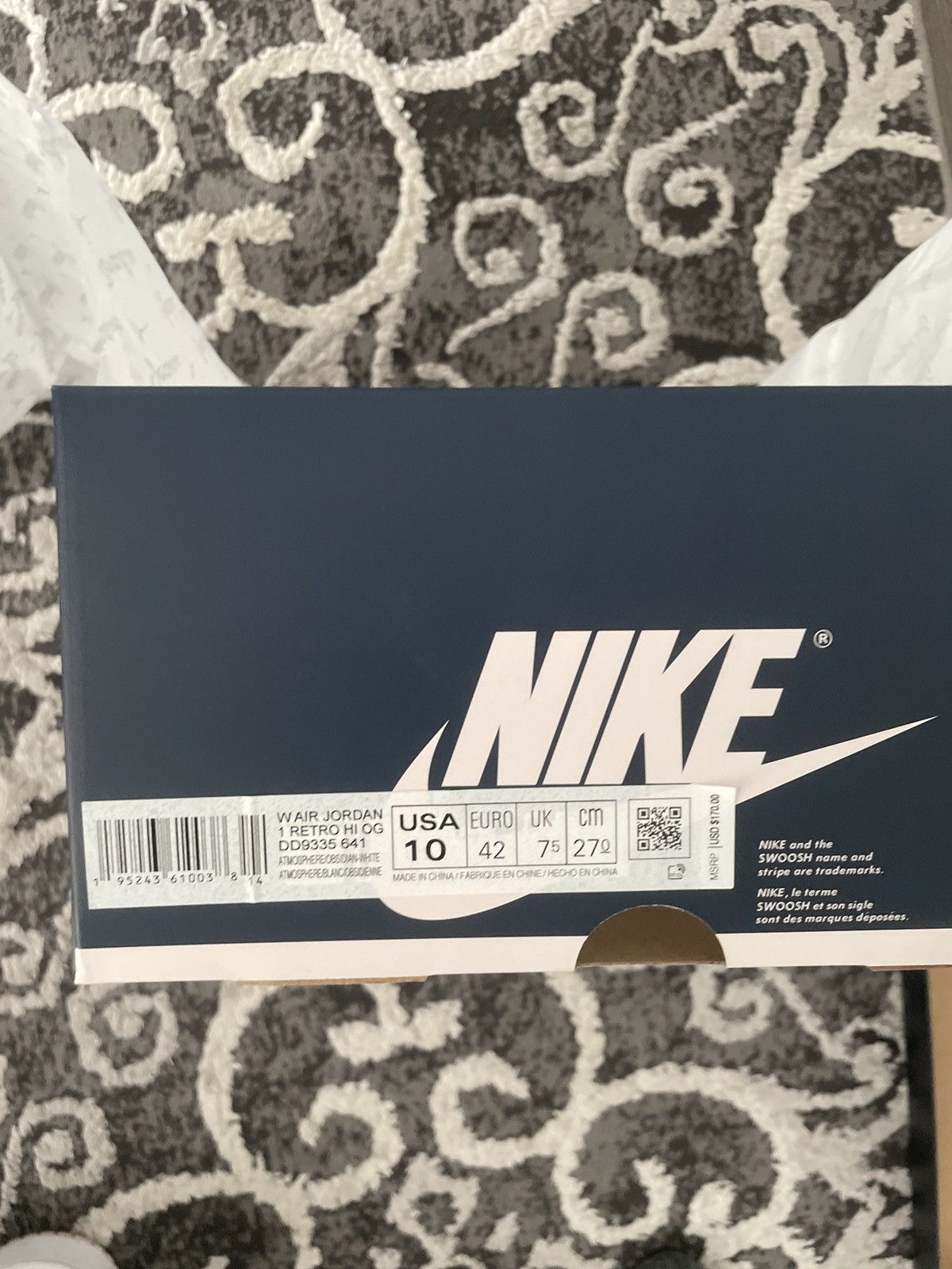 Jordan Brand Jordan 1 High Atmosphere Size US 10 / IT 40 - 3 Thumbnail