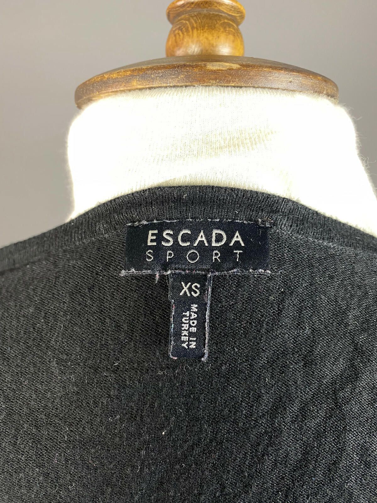 Escada Ladies Escada Sport Manresa Black Cardigan Sweater Size XS Size XS / US 0-2 / IT 36-38 - 9 Thumbnail