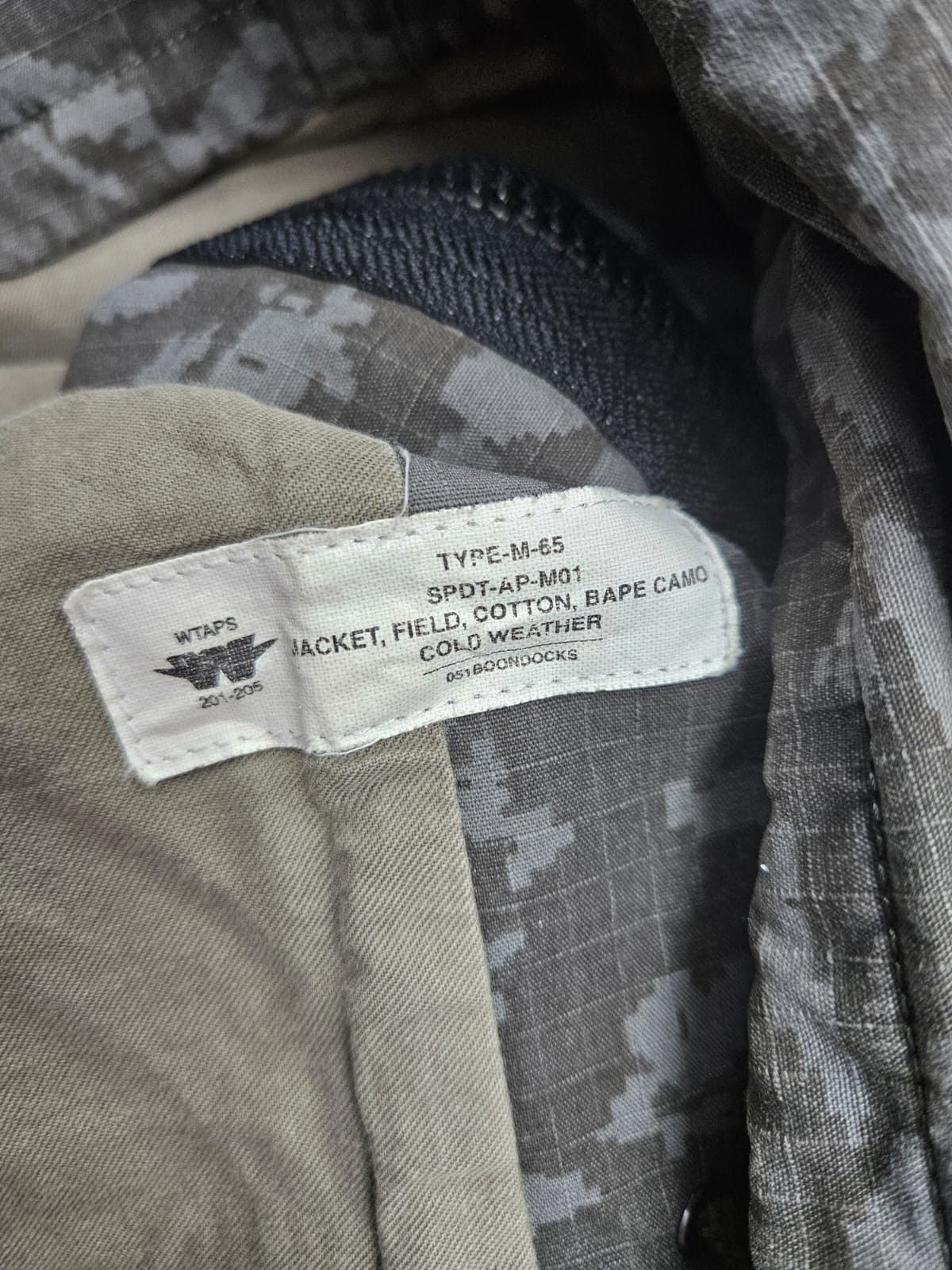 Bape × Wtaps Wtaps x Bape Camo M-65 Jacket Size US M / EU 48-50 / 2 - 11 Thumbnail