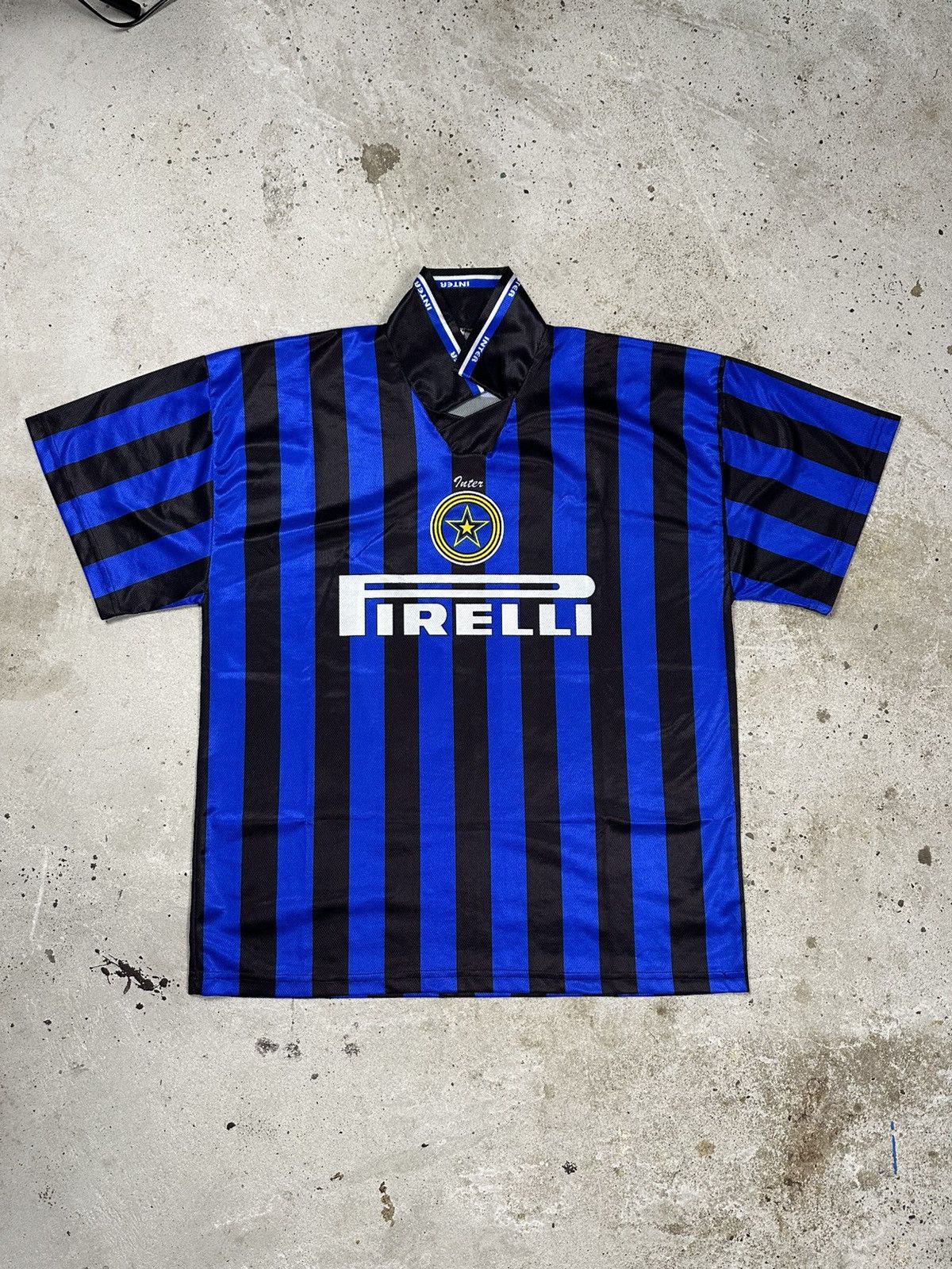 Other Vintage 1997/1998 Inter Milan Ronaldo Nazario Home Jersey Size US XL / EU 56 / 4 - 2 Thumbnail