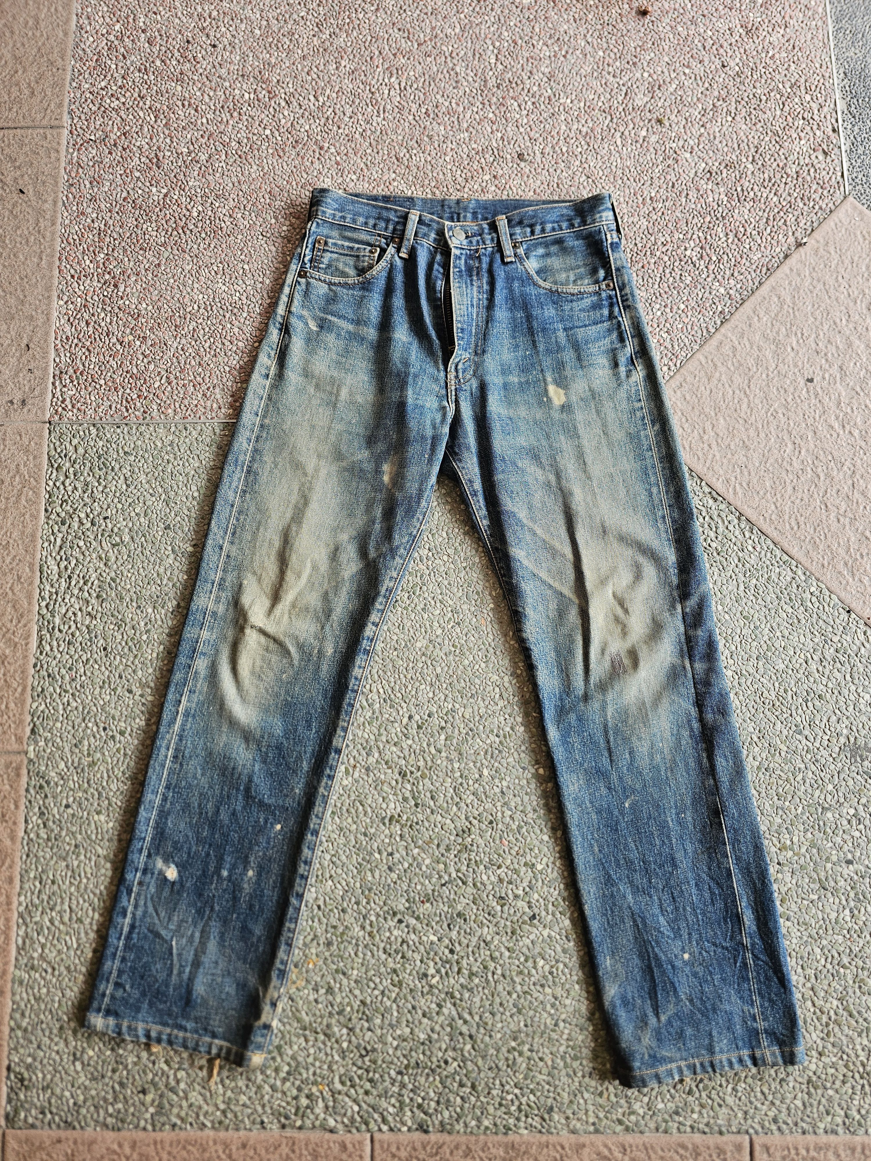 Levi's Vintage Clothing Levi’s 502 Selvedge Jeans - Heavy Fade - Worn Vintage W30 Size US 30 / EU 46 - 1 Thumbnail
