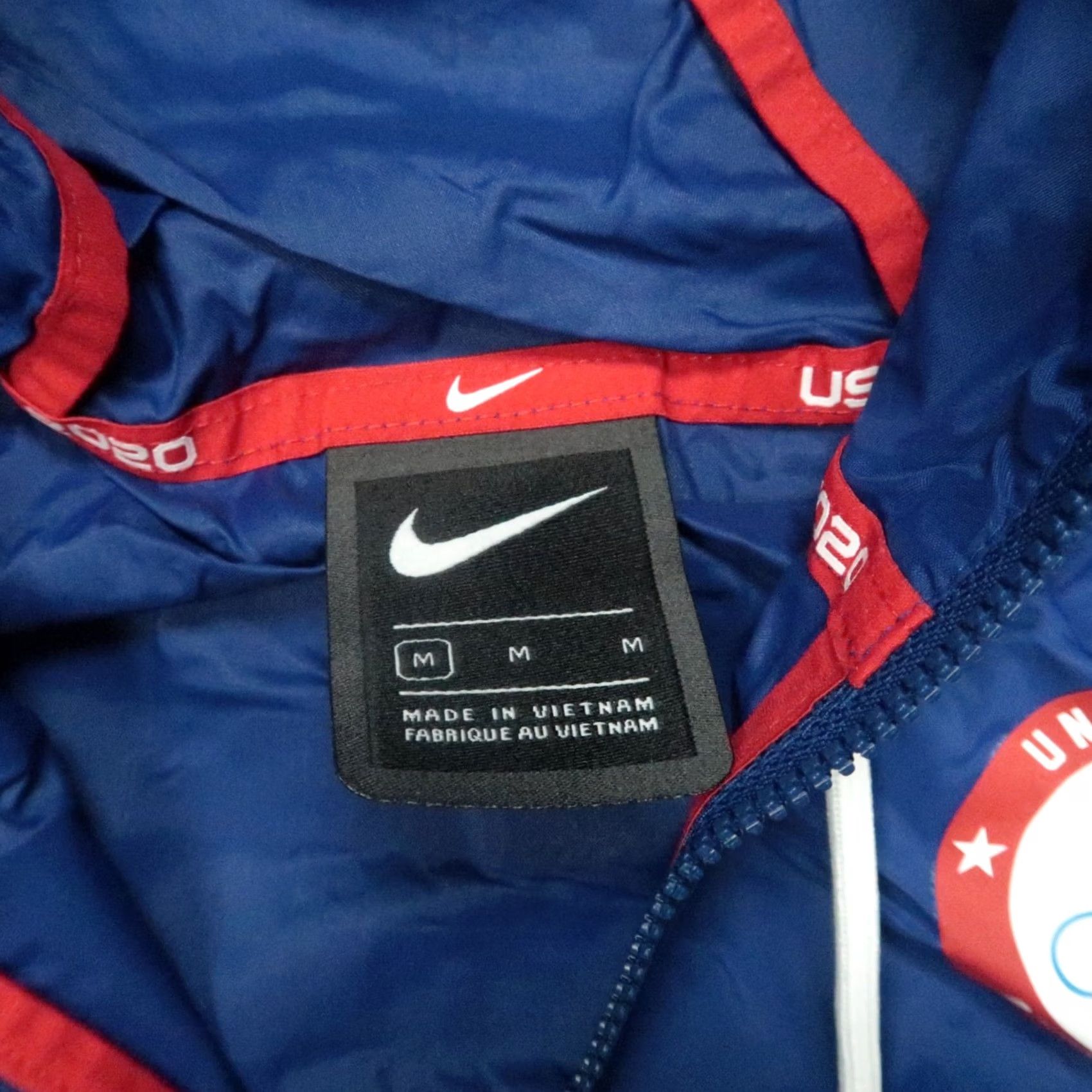 Nike Nike Windrunner Jacket Women M Blue Windbreaker Zip Hooded Sportwear Athletic Casual activewear Spring Winter Fall 90s? Size M / US 6-8 / IT 42-44 - 3 Thumbnail