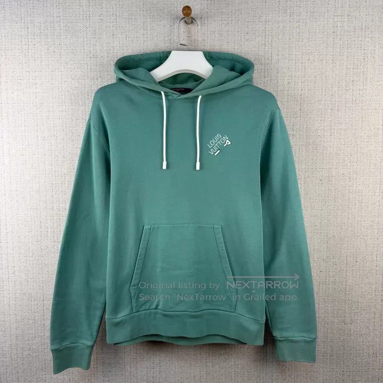 Louis Vuitton Louis Vuitton FW22 Pin Letter Logo Embroidered Hoodie Size US M / EU 48-50 / 2 - 1 Thumbnail