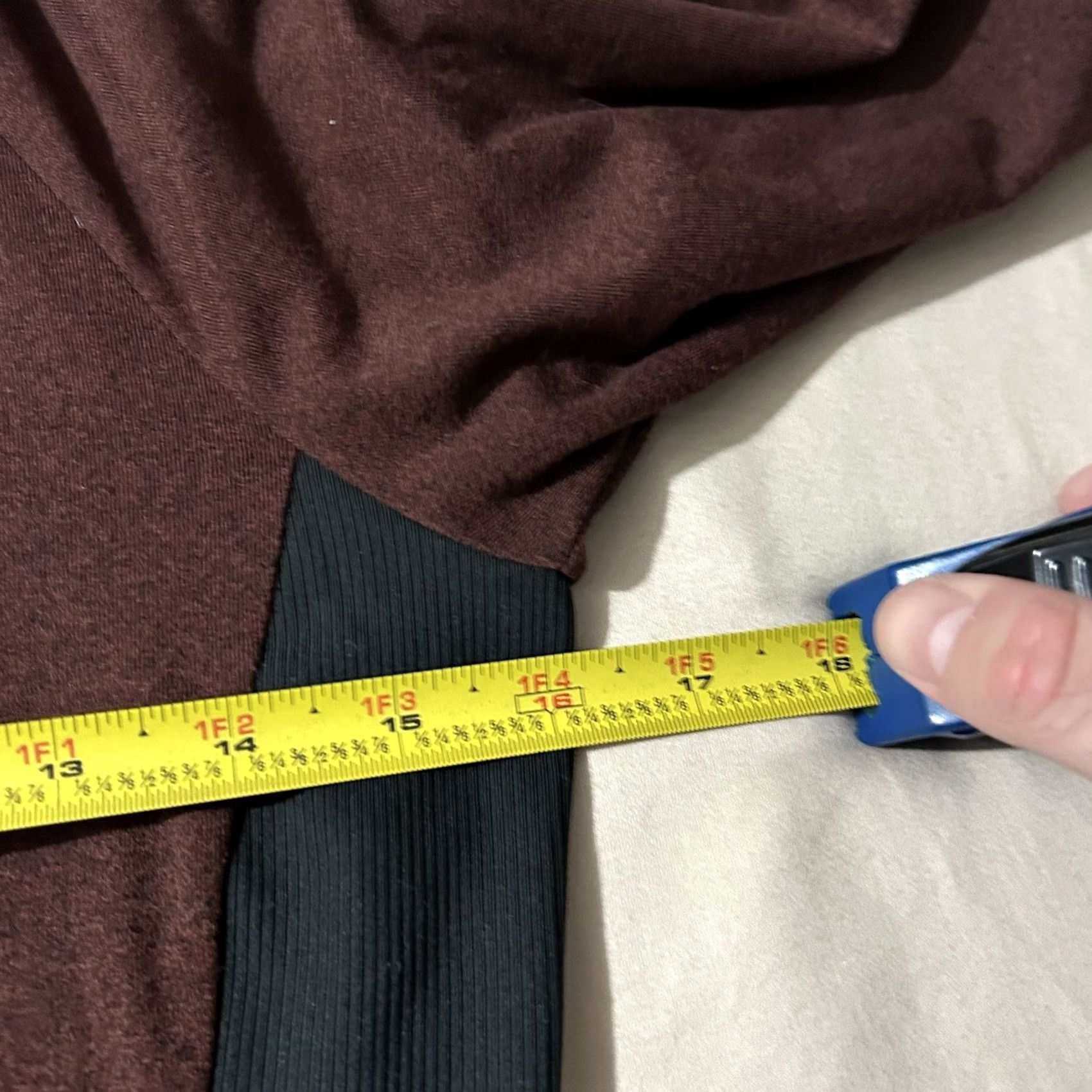 Vintage REI Co-Op Base Layer Quarter Zip Pullover Gorpcore Brown XS Women Size XS / US 0-2 / IT 36-38 - 6 Thumbnail