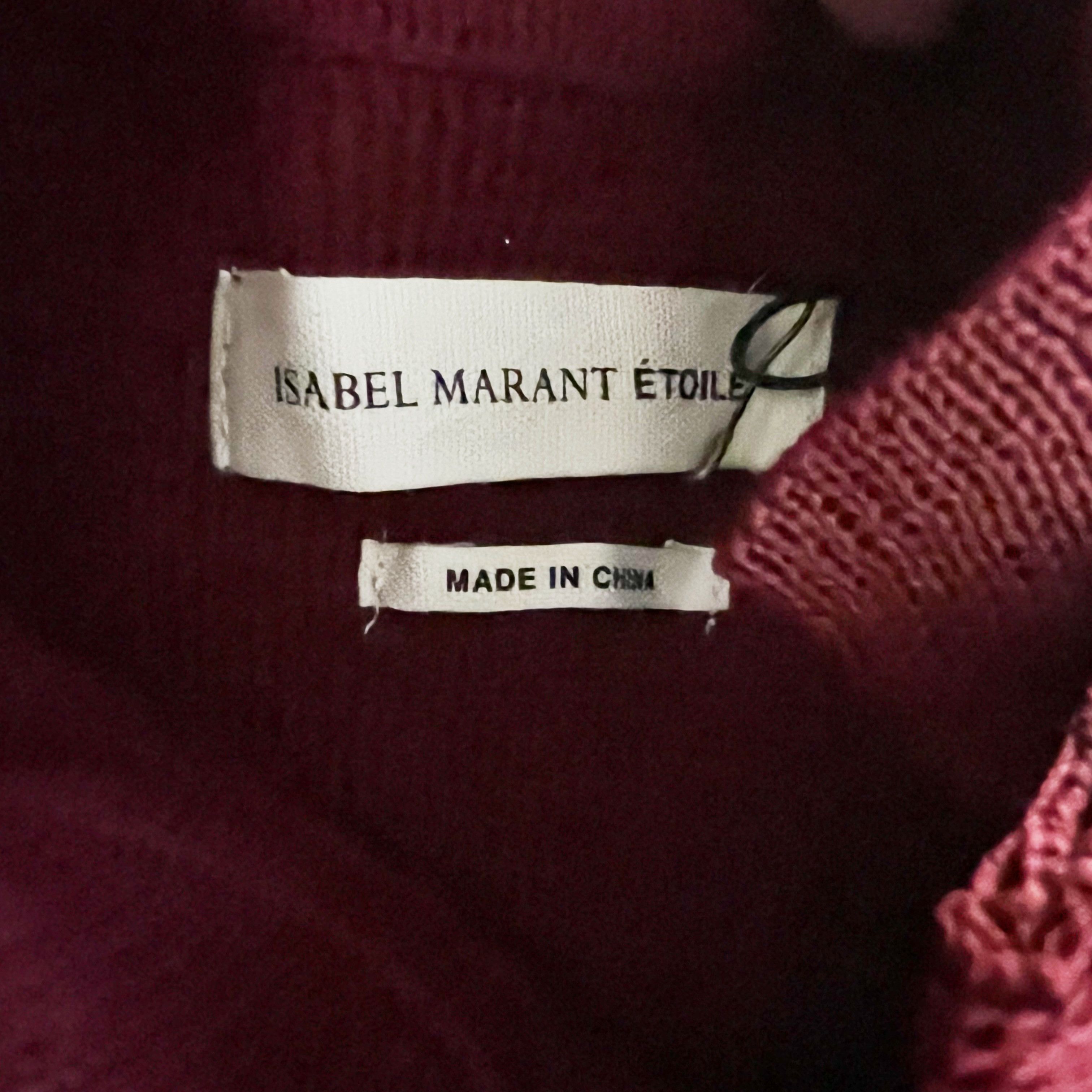 Isabel Marant NEW Isabel Marant Devona Mock Neck Button Size L / US 10 / IT 46 - 2 Thumbnail