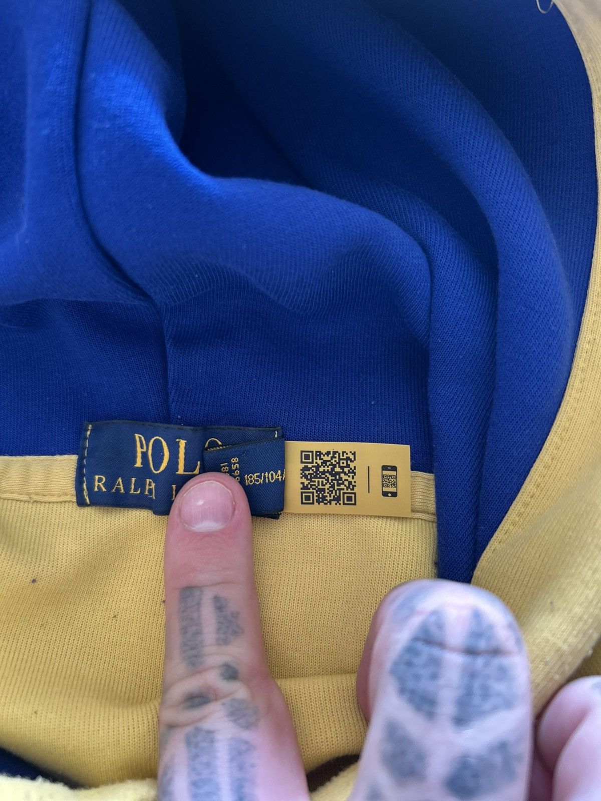 Polo Ralph Lauren Polo Ralph Lauren Alpine Edition sport Racing Hoodie Size US XL / EU 56 / 4 - 8 Thumbnail