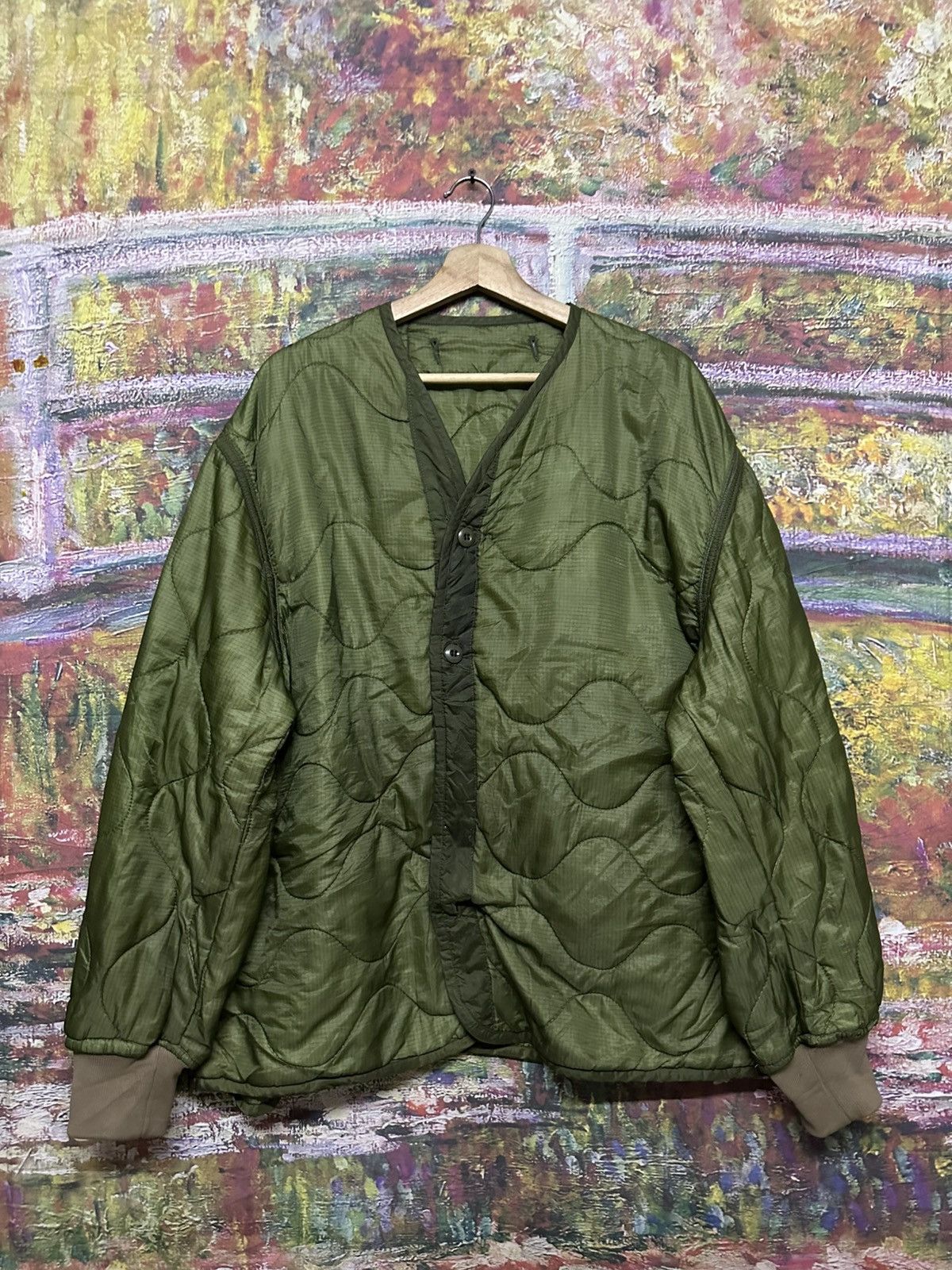 Other Vintage us military lining jacket army Size US XL / EU 56 / 4 - 1 Thumbnail