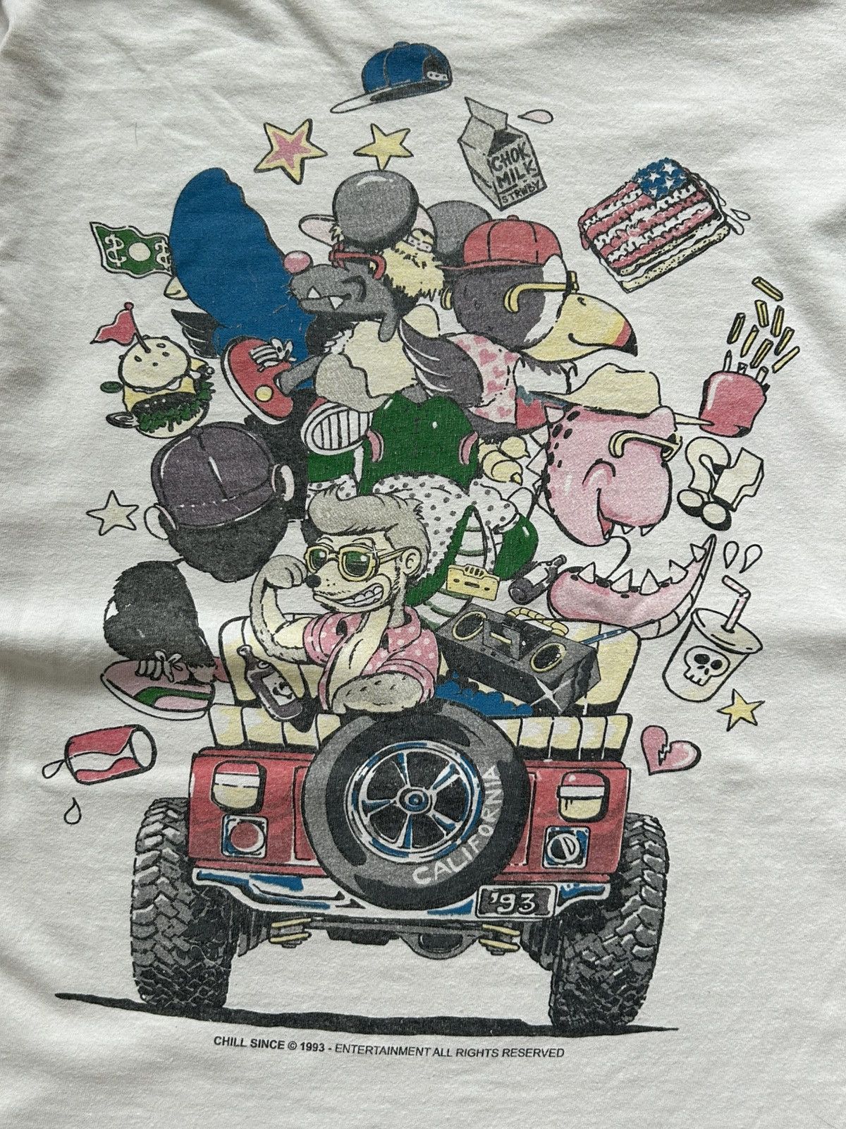 Japanese Brand Vintage 1993 Chill Since Racing Boat Sweatshirt longsleeve Size US M / EU 48-50 / 2 - 8 Thumbnail