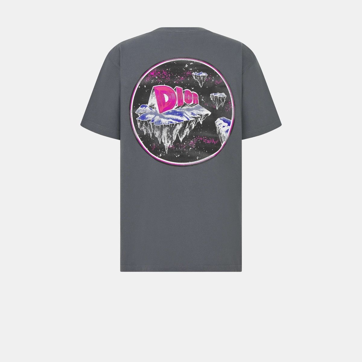 Dior o1bcso1str0225 T-Shirt, Relaxed Fit in Grey Size US M / EU 48-50 / 2 - 2 Thumbnail