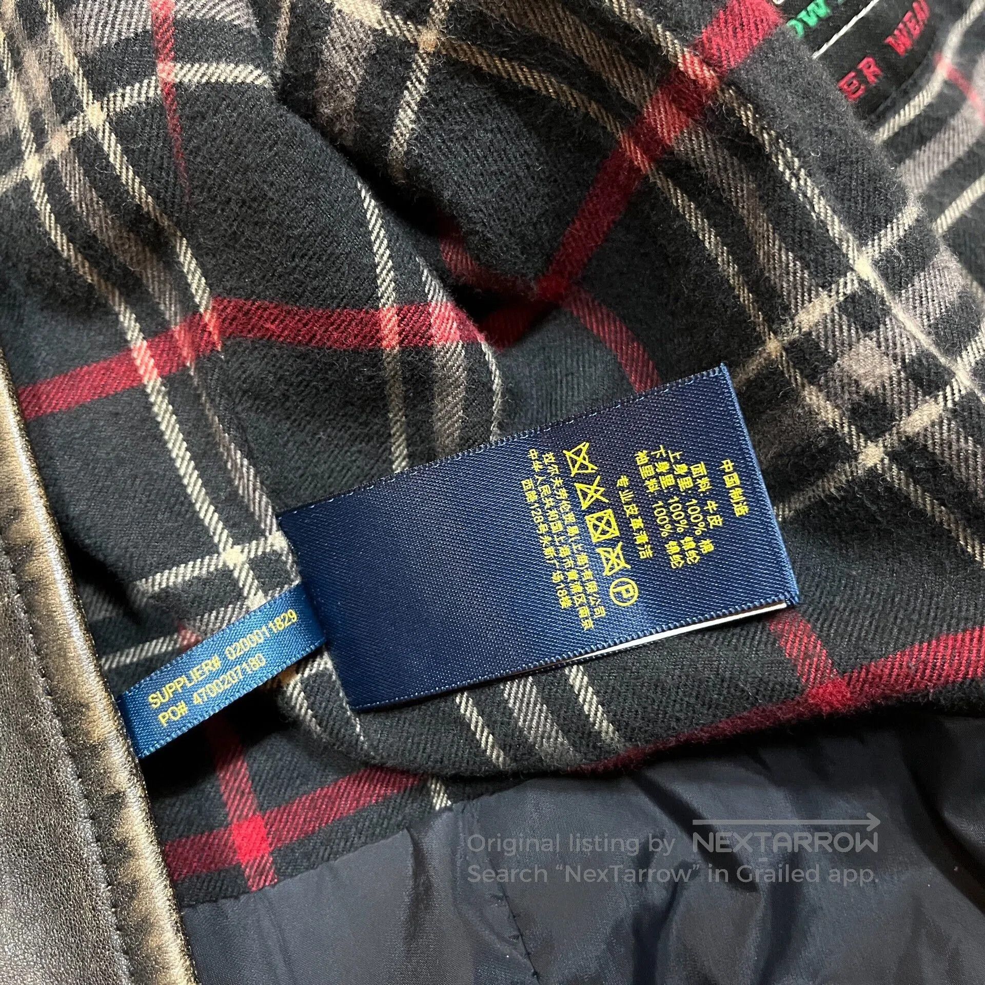 RRL Ralph Lauren vintage distressed leather jacket by Ralph Lauren. Size US M / EU 48-50 / 2 - 8 Thumbnail