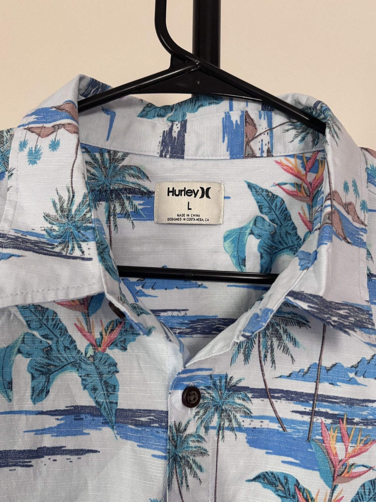 Hurley Hurley ONE AND ONLY LIDO STRETCH SHORT SLEEVE SHIRT Size US L / EU 52-54 / 3 - 4 Thumbnail