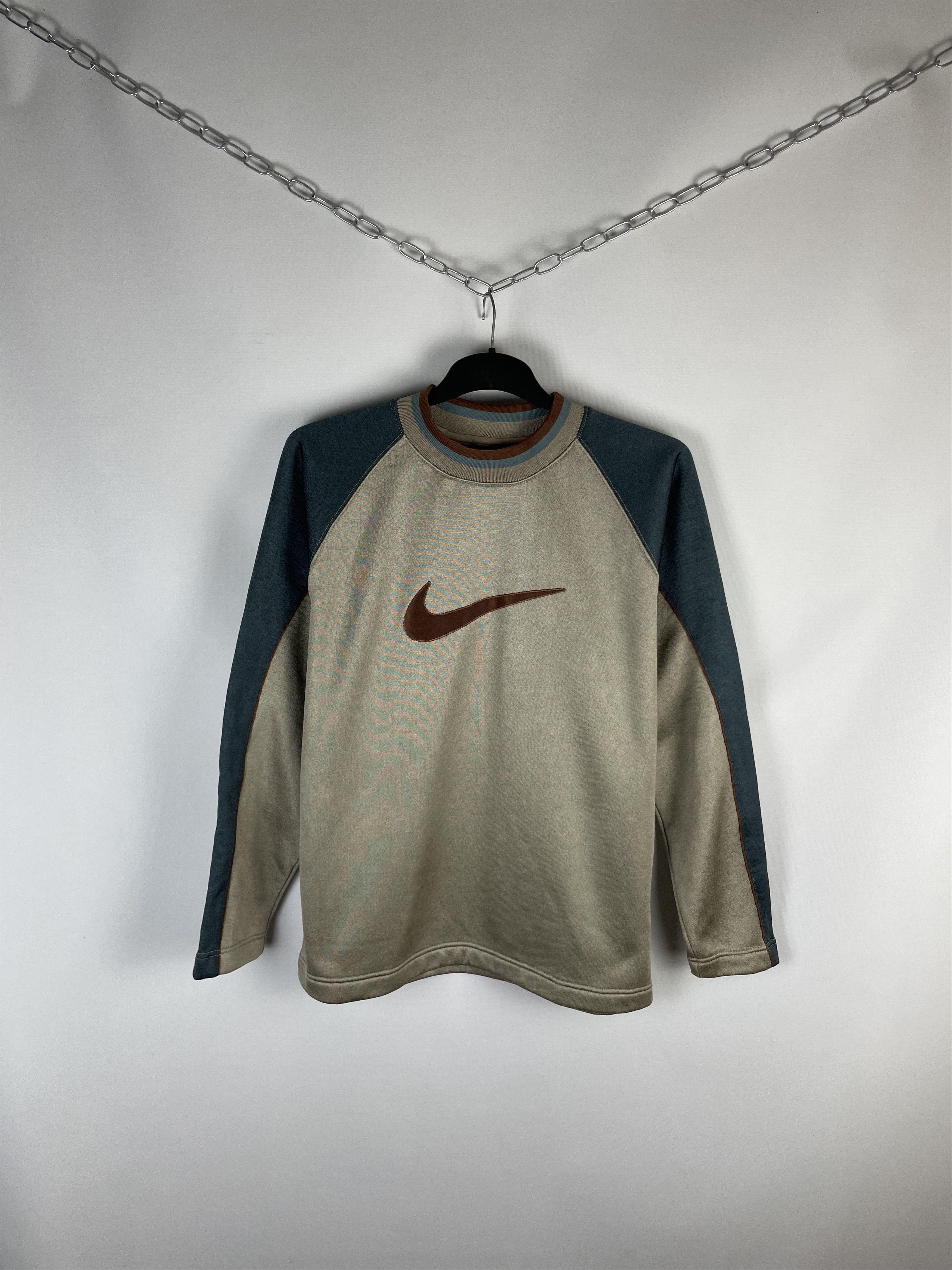 Nike Vintage Nike Big Logo sweatshirt Size US M / EU 48-50 / 2 - 1 Thumbnail